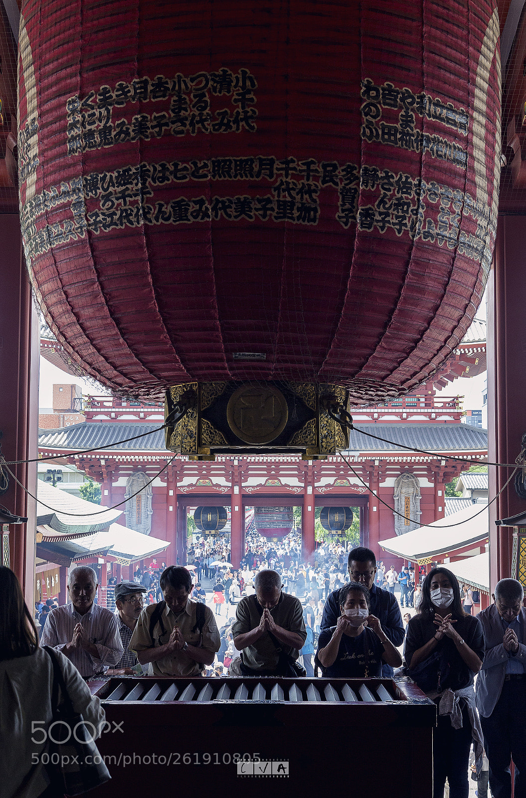 Canon EOS 6D sample photo. Pray sensoji photography