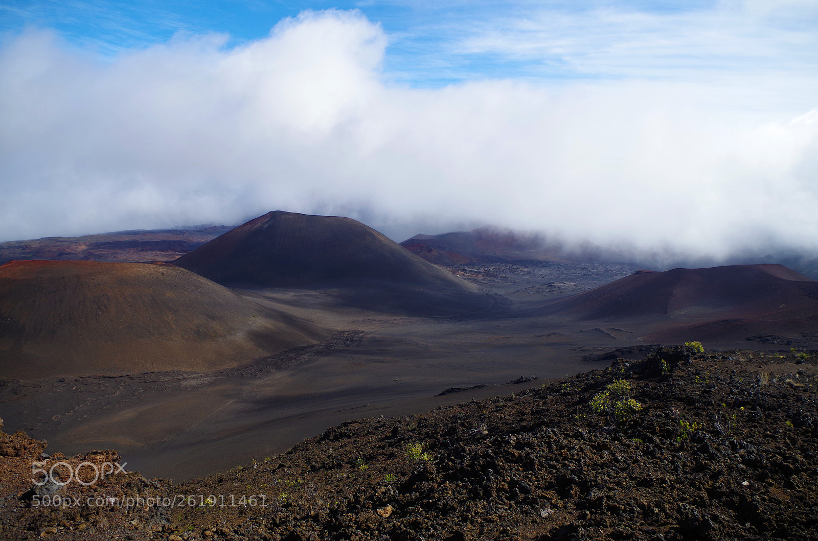 Pentax K-500 sample photo. Haleakala crater in hawaii photography