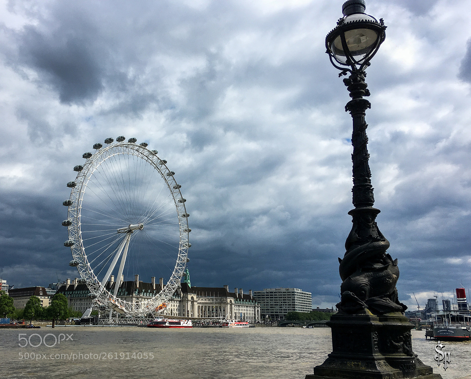 Apple iPhone SE sample photo. London eye photography