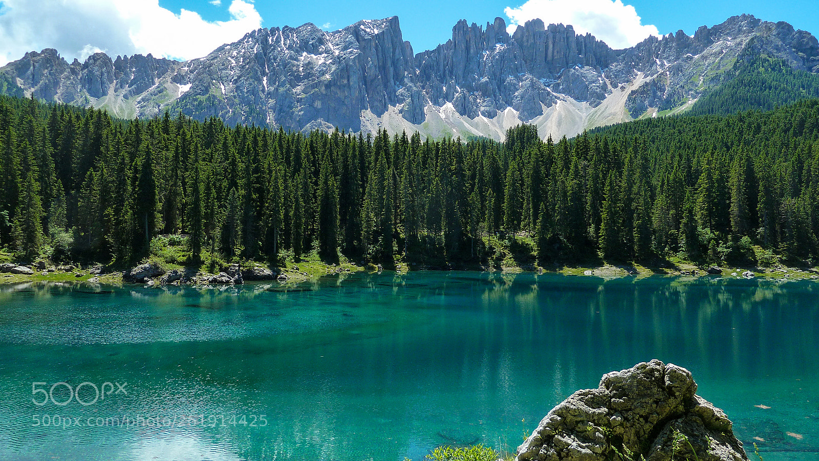 Panasonic Lumix DMC-ZS7 (Lumix DMC-TZ10) sample photo. Lago di carezza photography