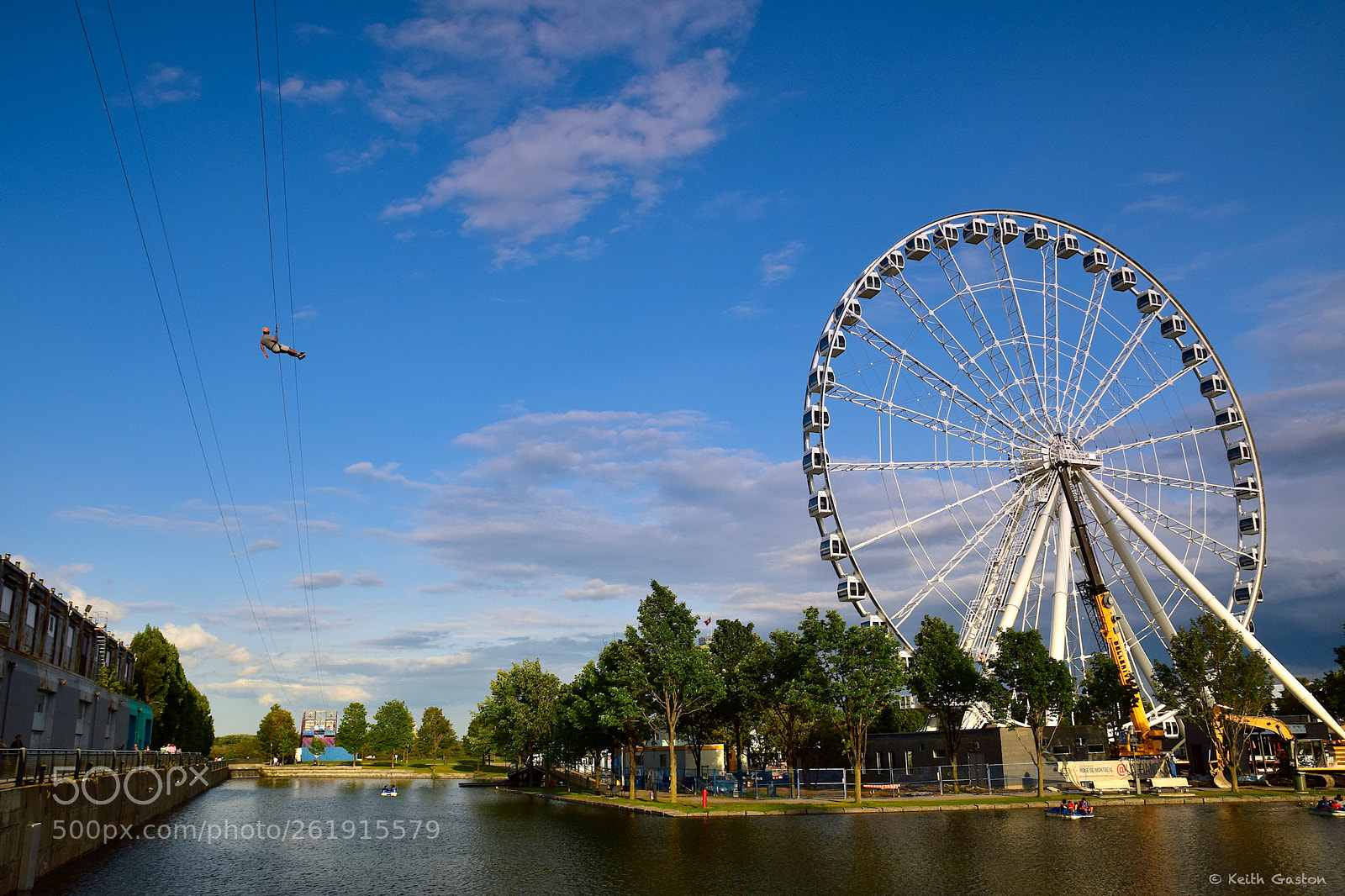 Nikon D5300 sample photo. Montreal zipline photography