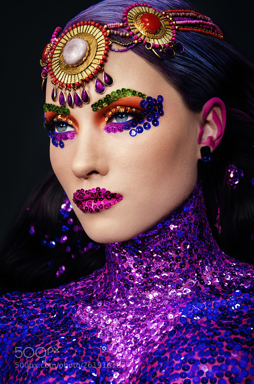 Nikon D7000 sample photo. Sequins photography