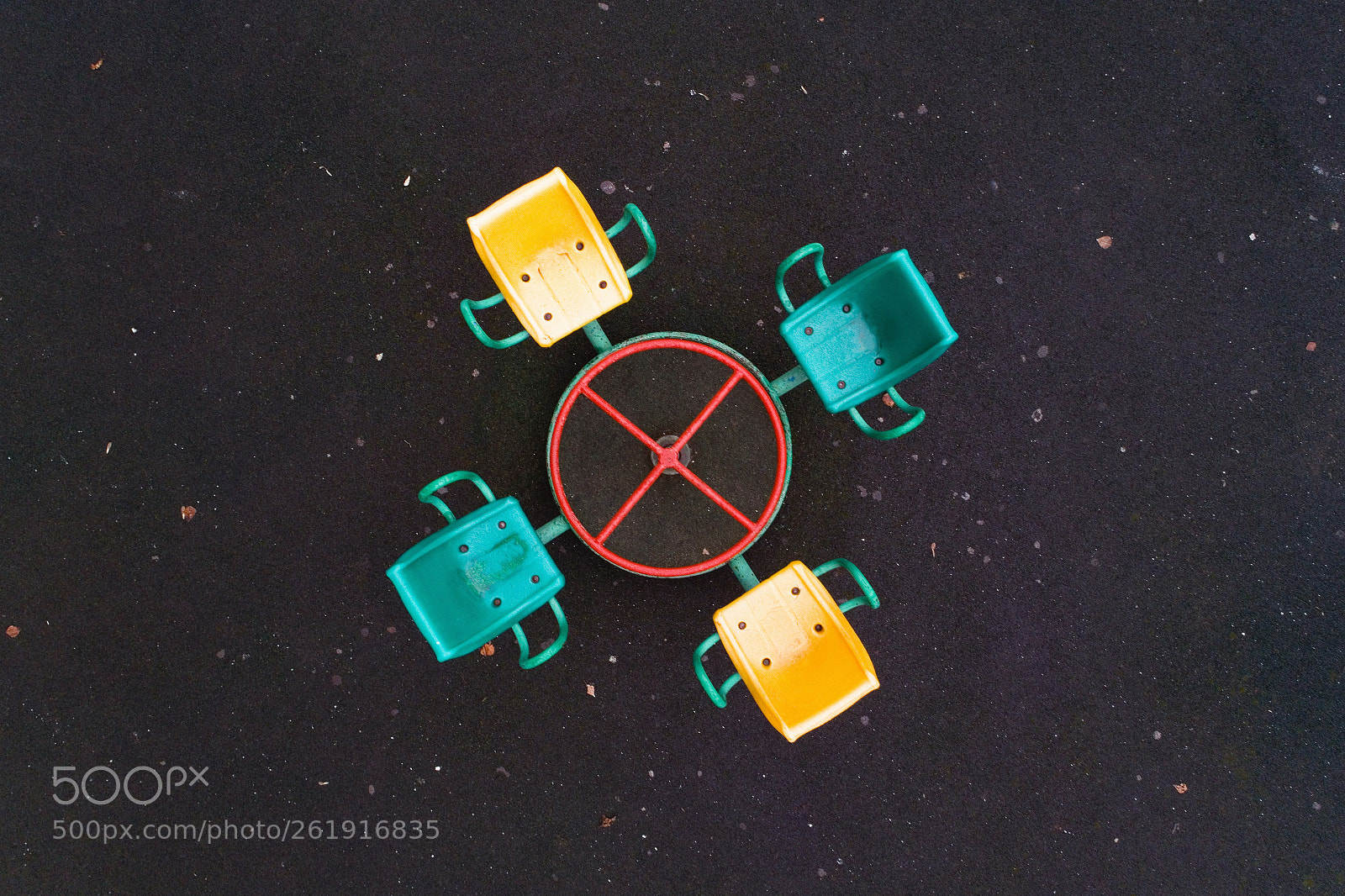 DJI FC6310 sample photo. A carousel in the photography