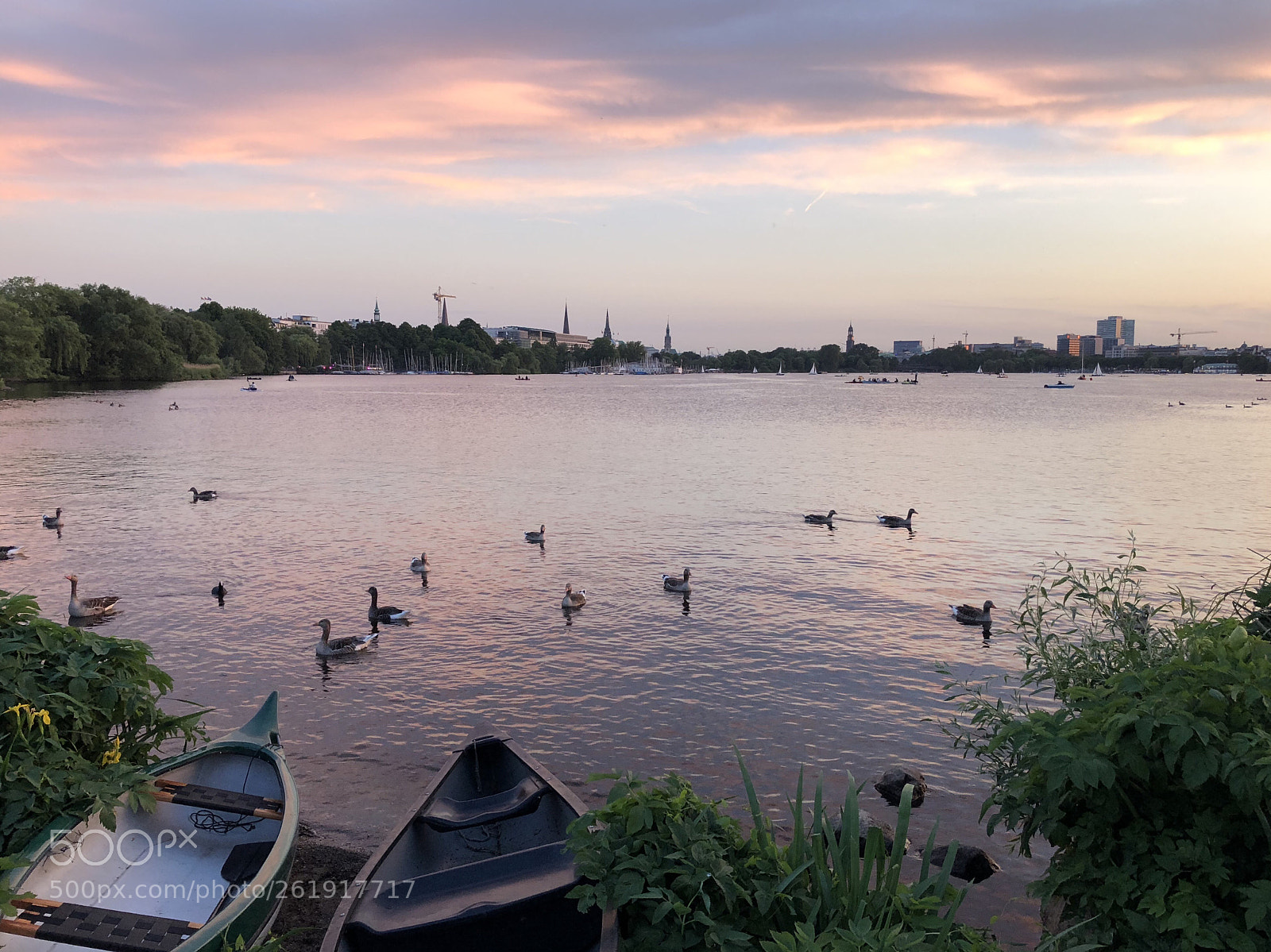 Apple iPhone 8 sample photo. Hamburg außenalster  photography