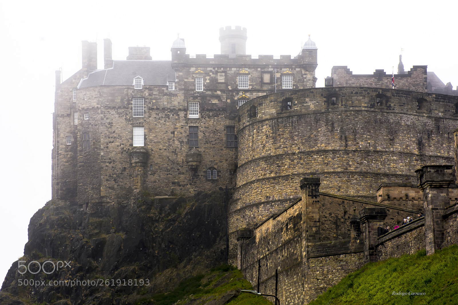 Nikon D7200 sample photo. Edinburgh castle photography