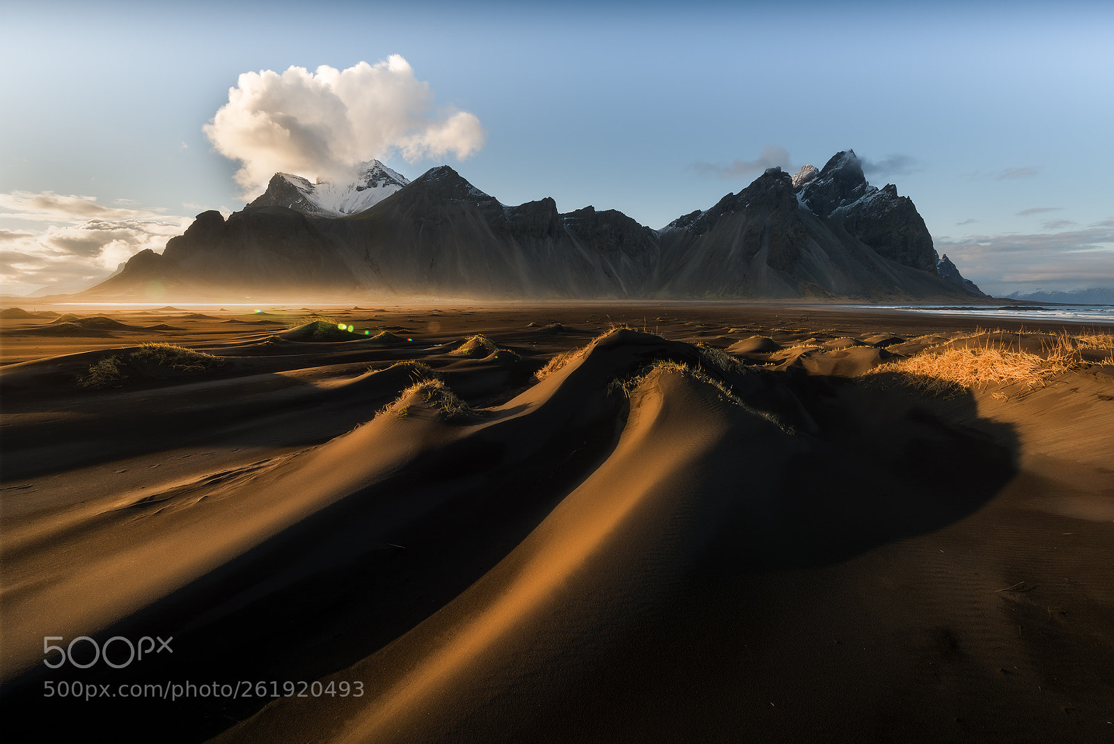Nikon D810 sample photo. Glowing dunes photography