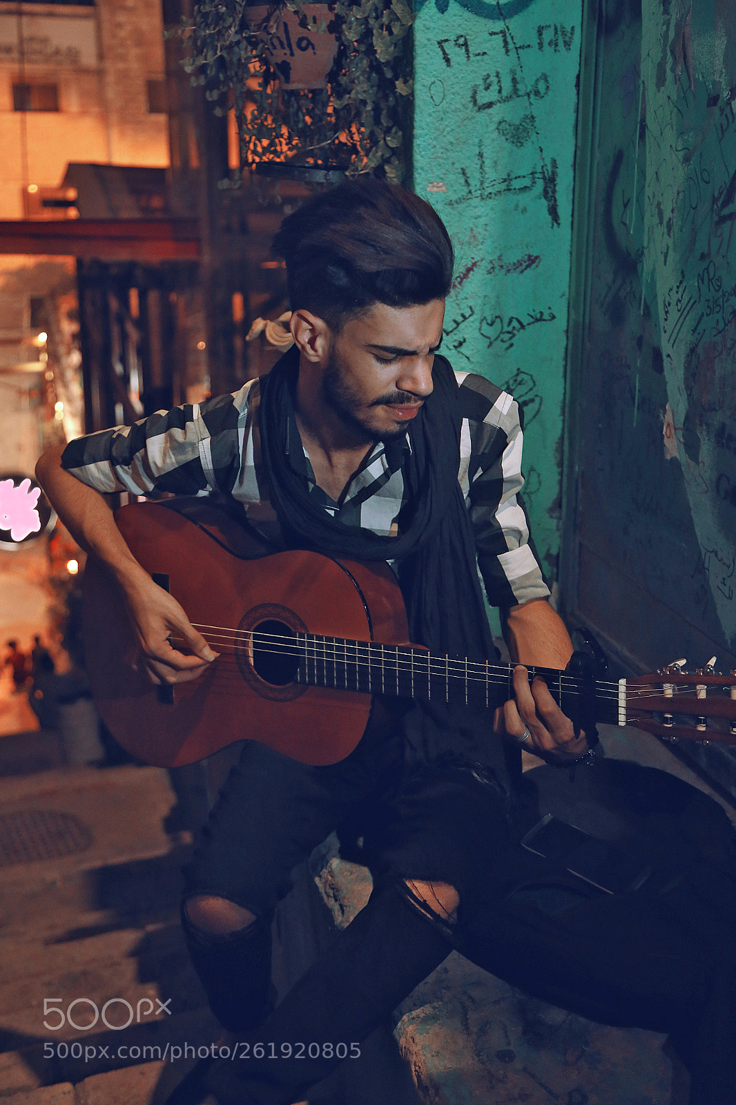 Canon EOS 6D sample photo. Guitariste photography