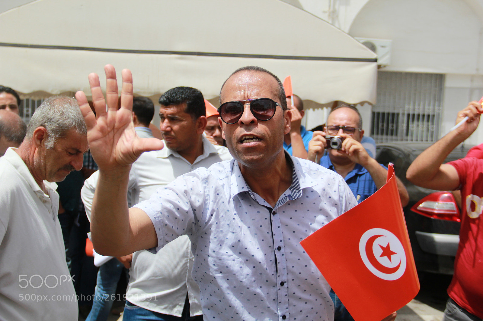 Canon EOS 60D sample photo. يوم "الغضب الأمني" بصفاقس التونسية تنديدا بإقالة و photography