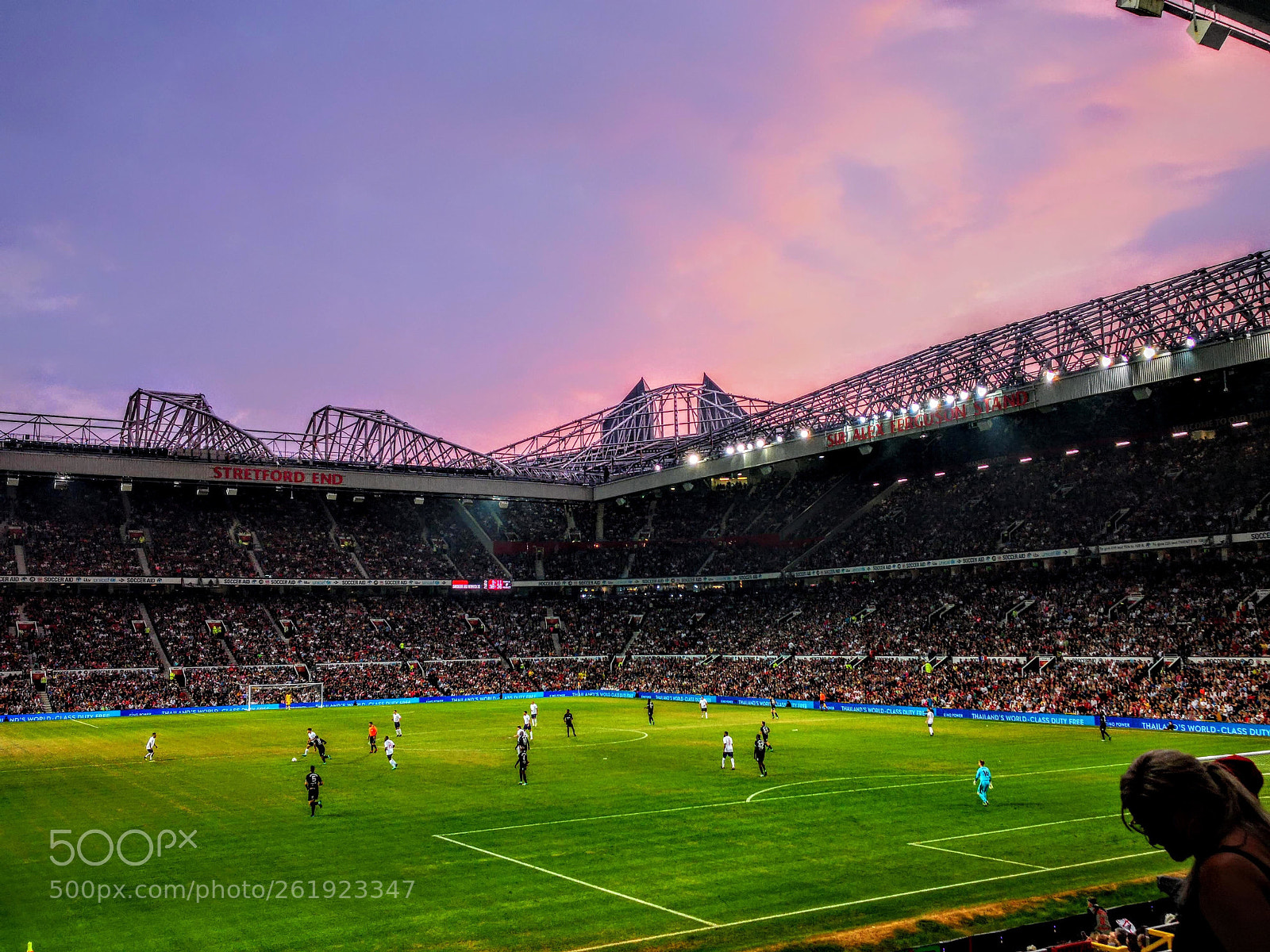 HUAWEI Mate 10 Pro sample photo. Soccer aid 2018 old trafford photography