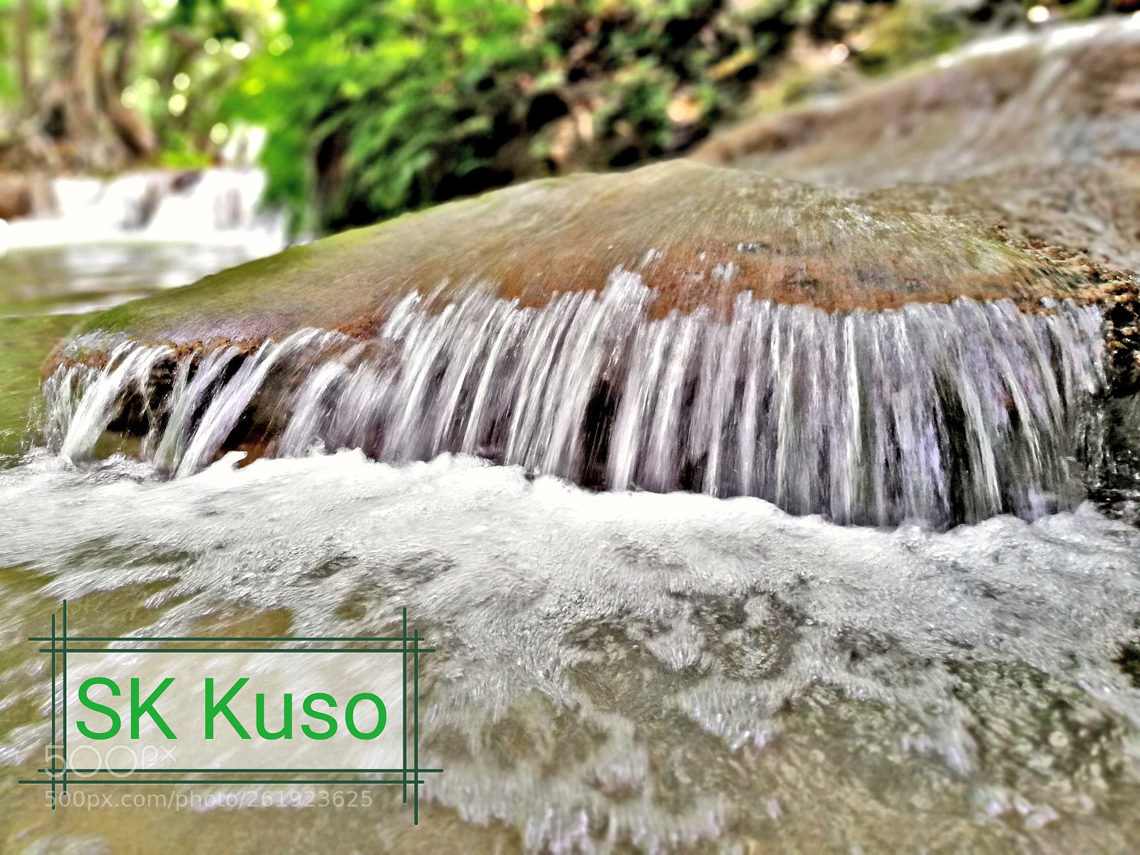 HUAWEI nova 2i sample photo. Muak lek waterfall photography