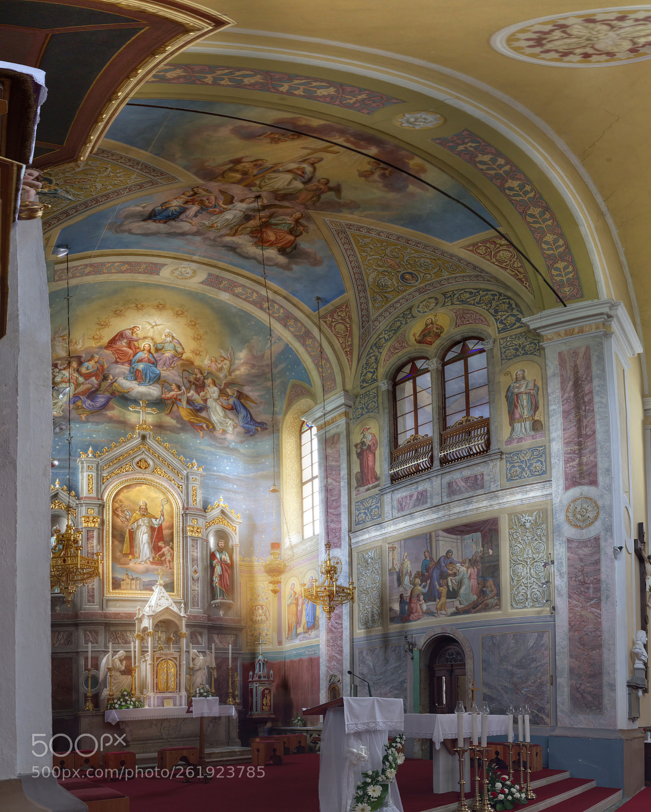 Canon EOS 6D Mark II sample photo. Church in slovenia photography