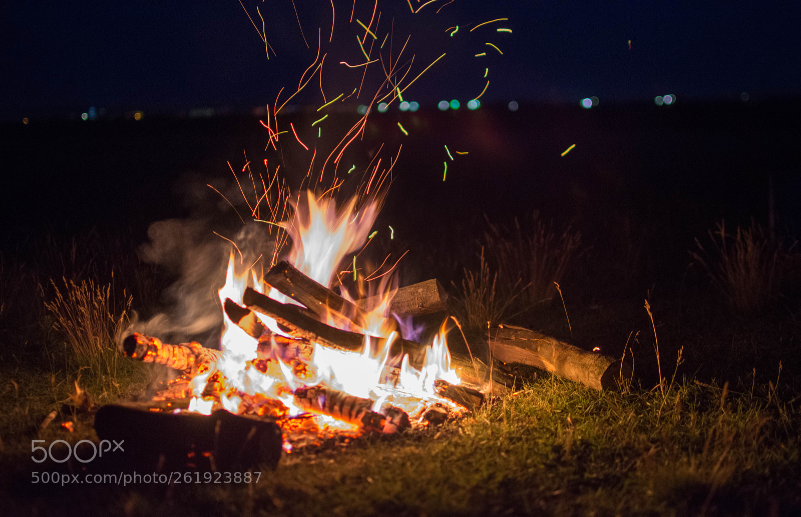 Nikon D7200 sample photo. Campfire photography