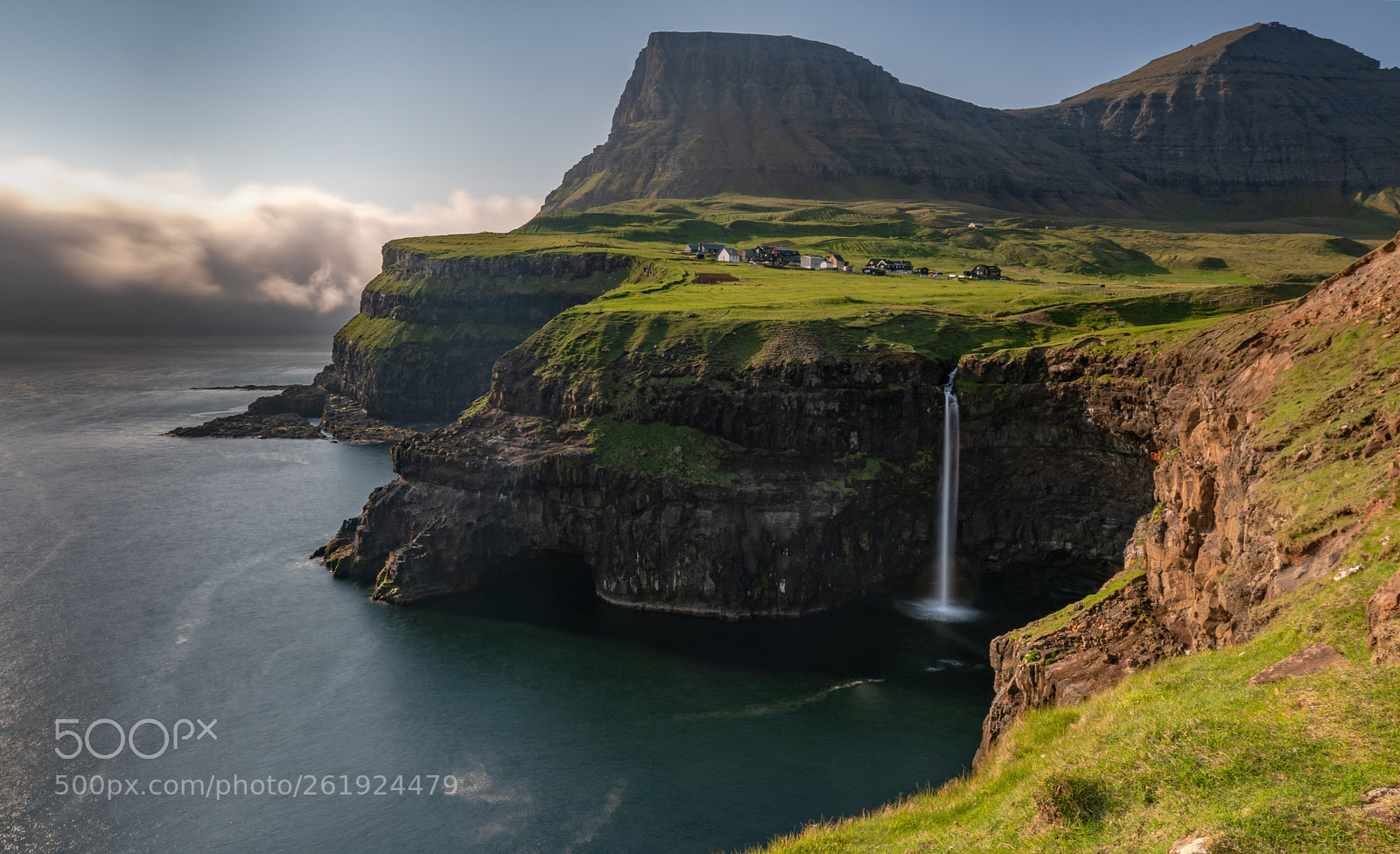 Sony a7R II sample photo. Gásadalur photography