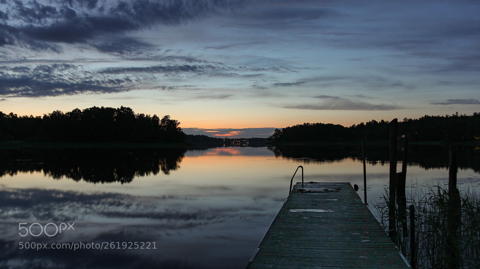 Canon EOS 60D sample photo. Summernight by the lake photography