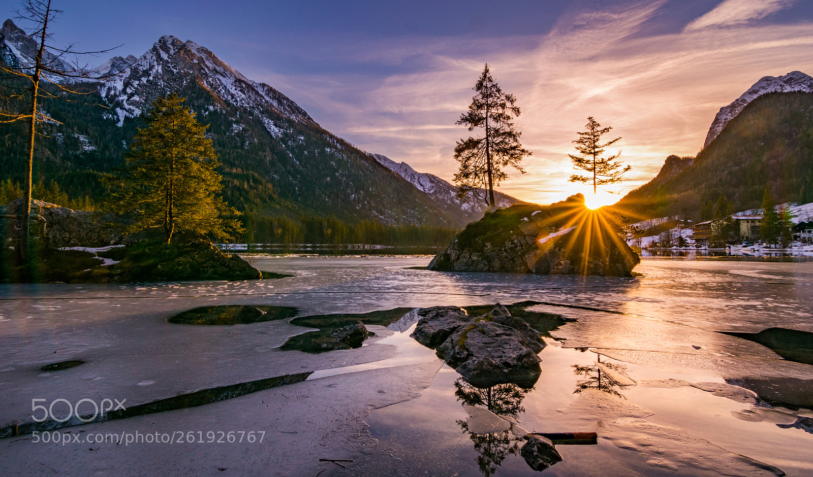 Nikon D5300 sample photo. Abends am hintersee photography