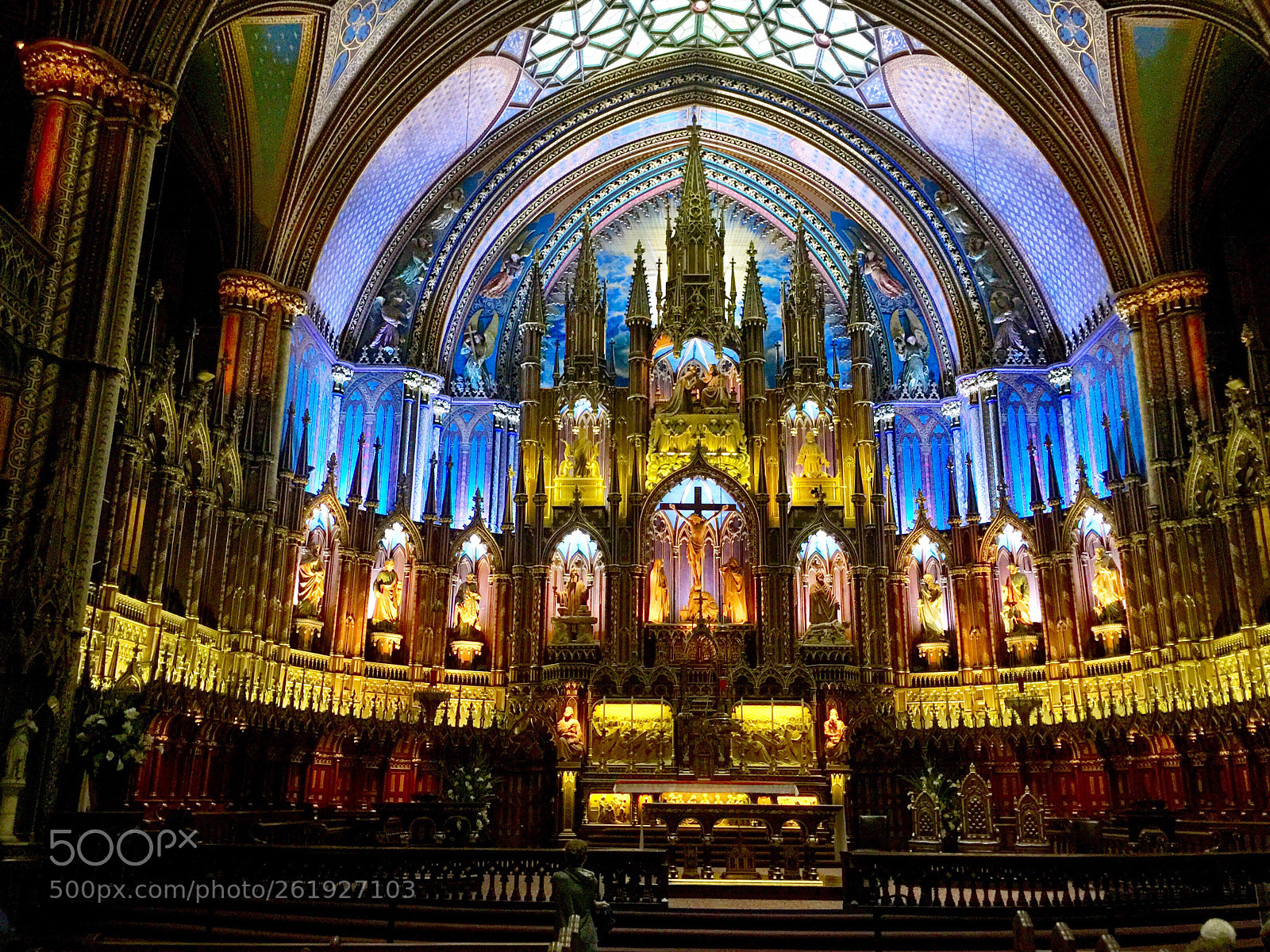 Apple iPhone 6 Plus sample photo. Altar, notre-dame, montreal  photography