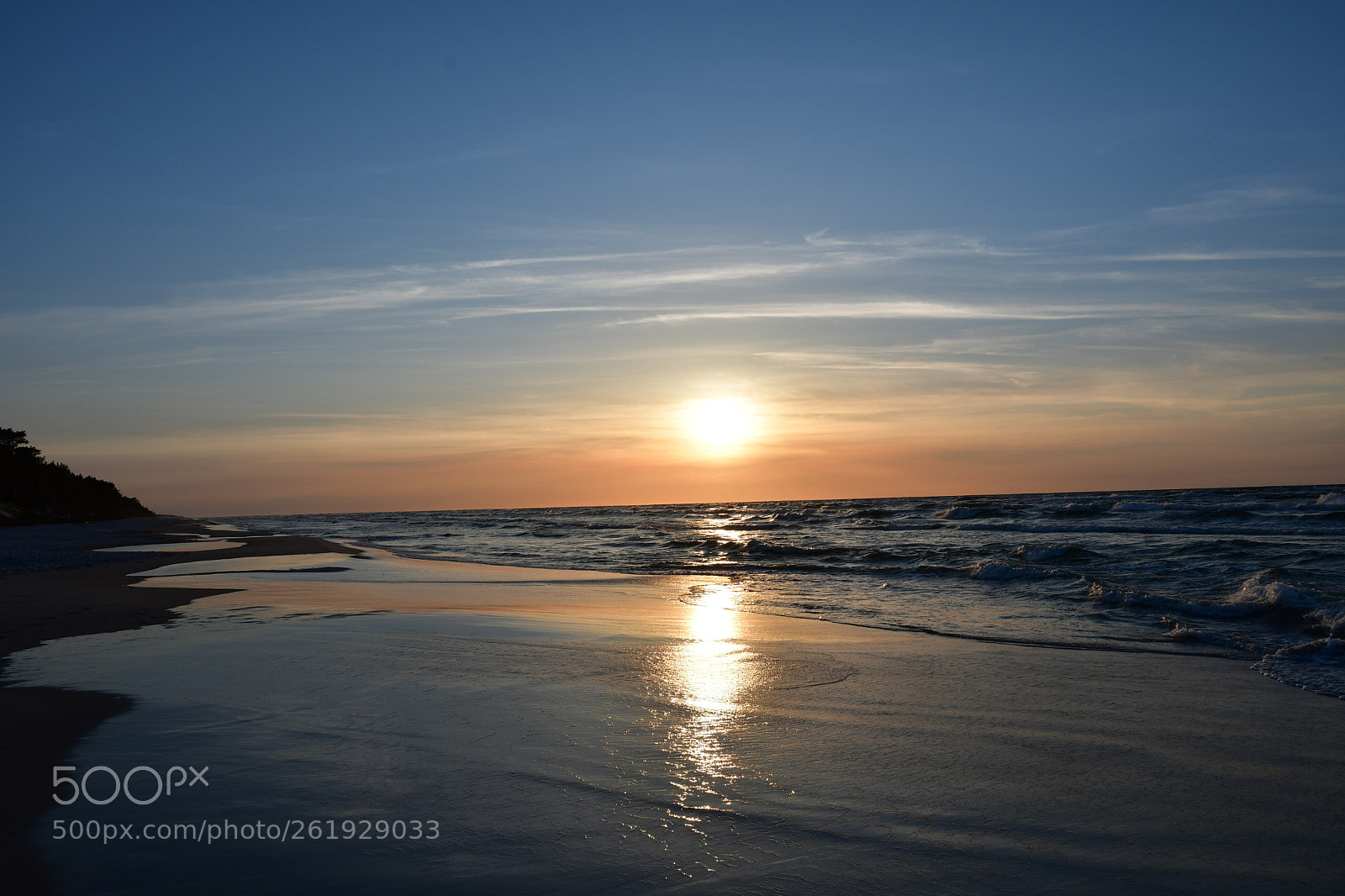 Nikon D500 sample photo. Sunset in debki photography