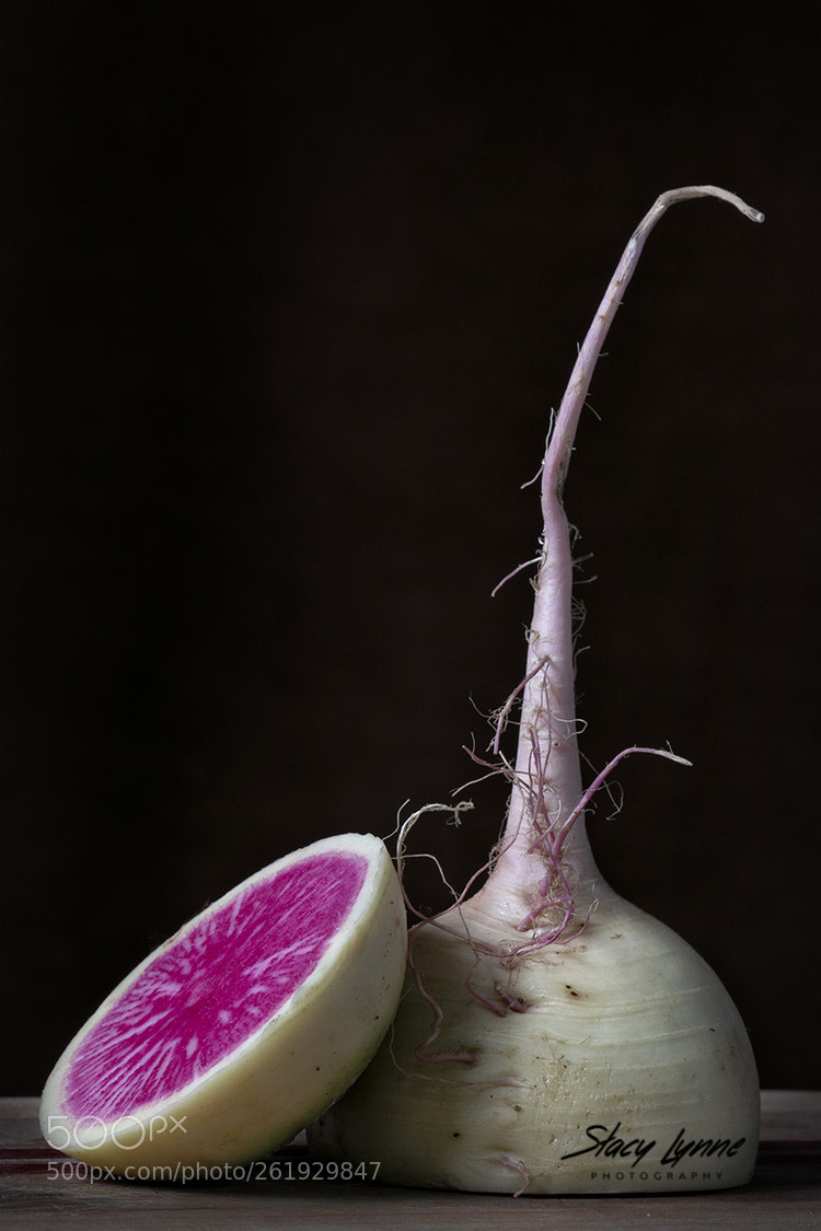 Canon EOS 5D Mark IV sample photo. Watermelon radishes photography