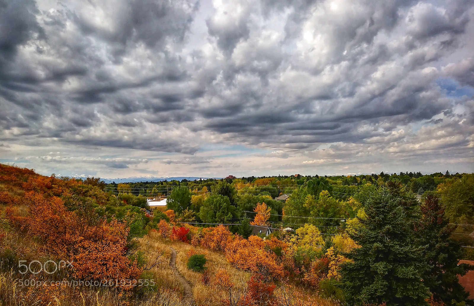 LG FIESTA LTE sample photo. Gathering storm over bozeman photography