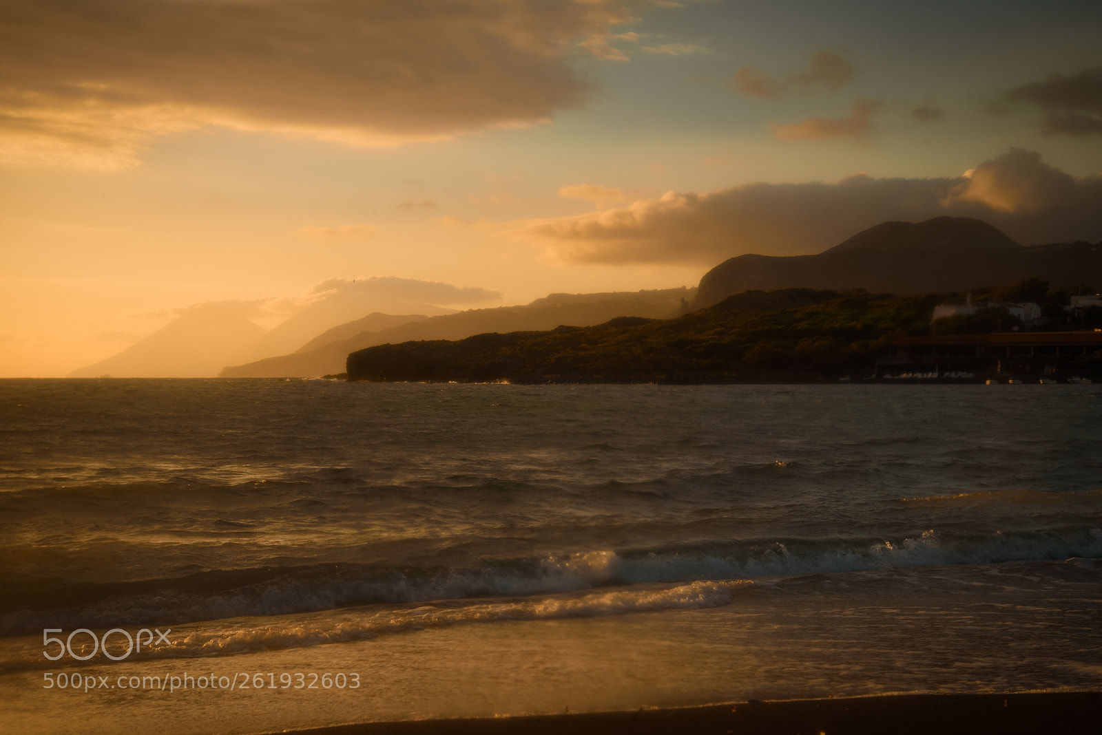 Nikon D750 sample photo. Tramonto vulcano photography