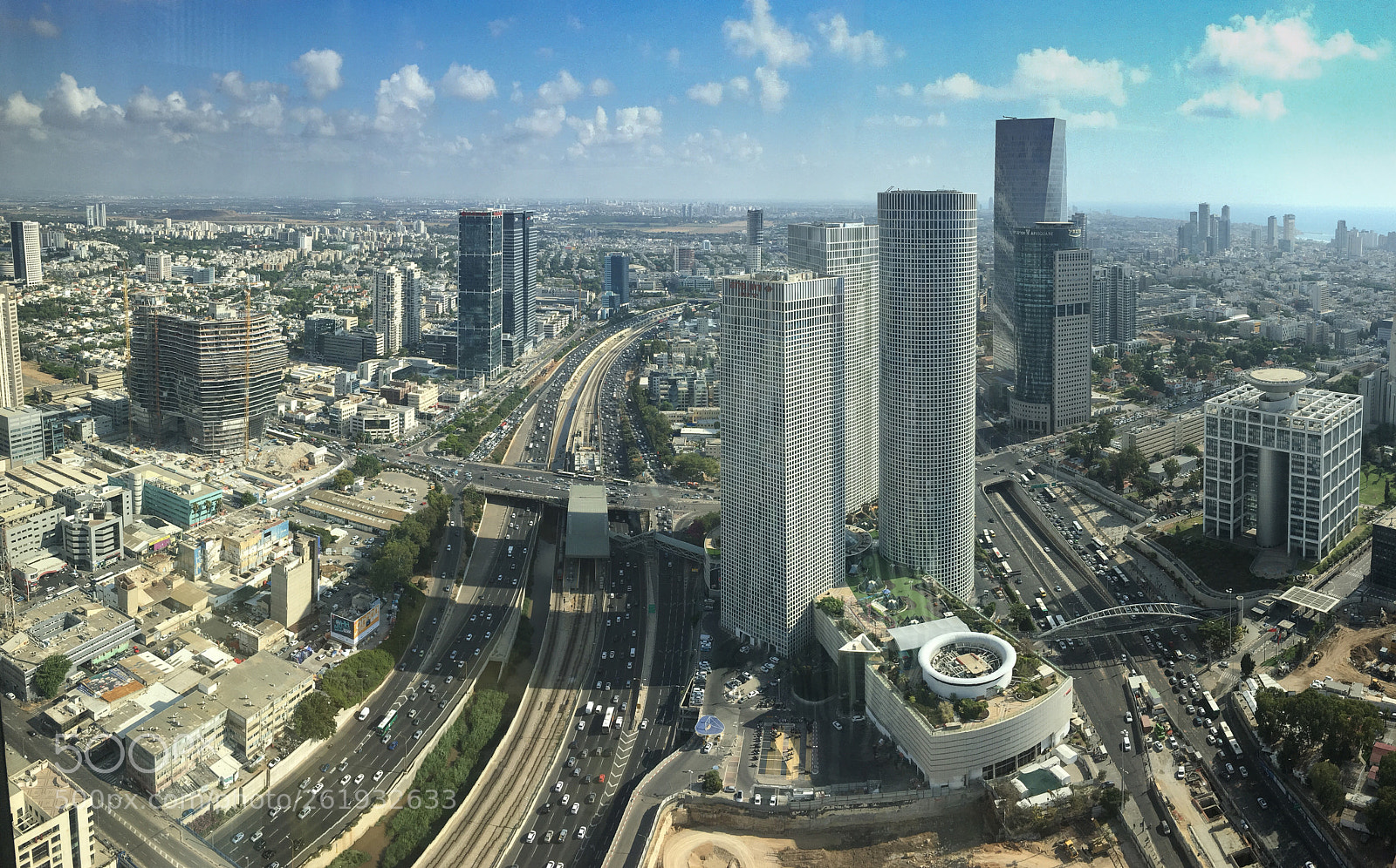 Apple iPhone 6s sample photo. Tel aviv from rooftop photography