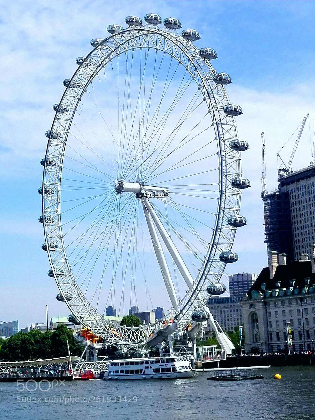 HUAWEI P8 Lite sample photo. London eye photography