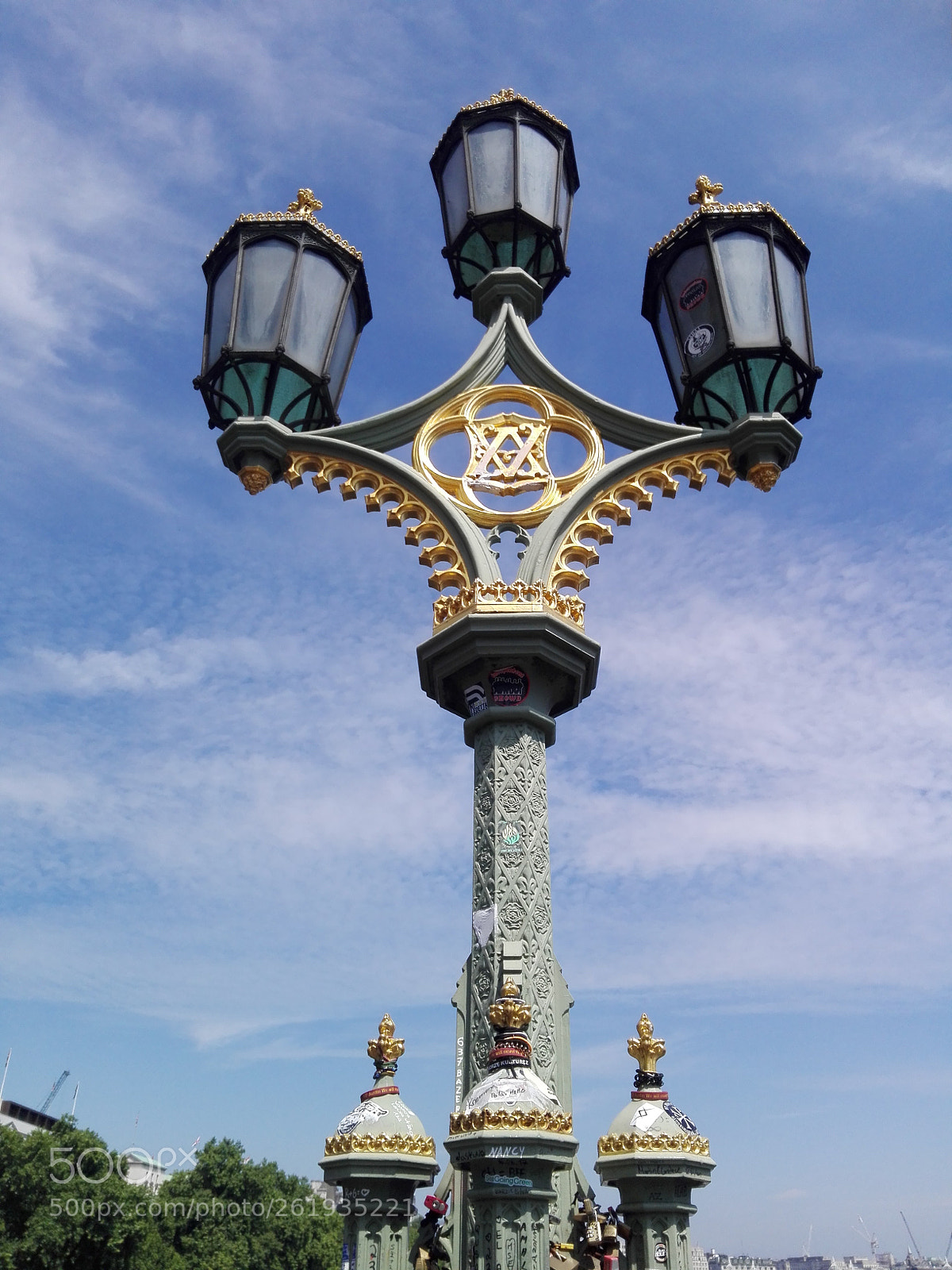 HUAWEI P8 Lite sample photo. Street lamp in westminster photography