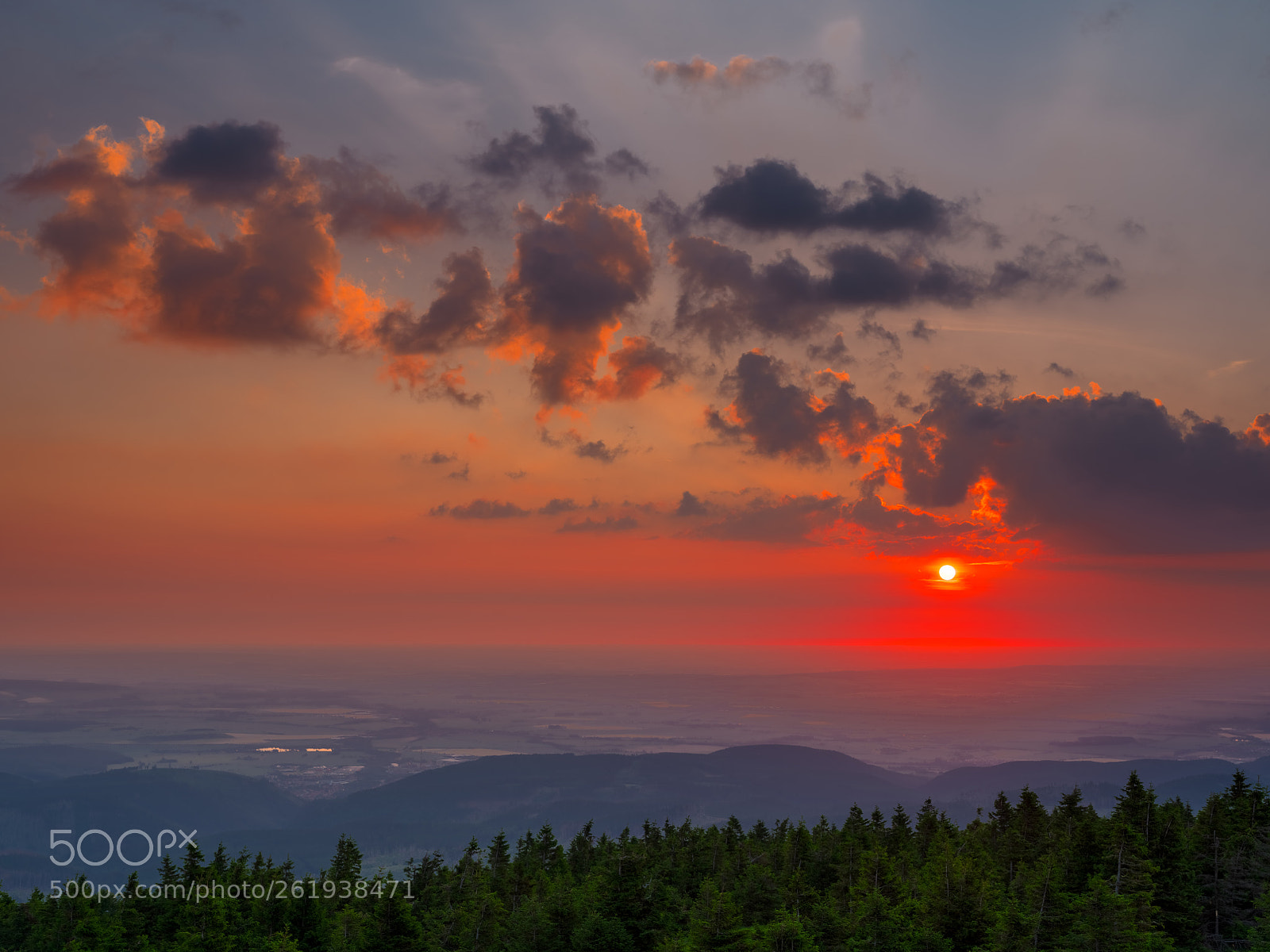 Fujifilm GFX 50S sample photo. Sunrise in the harz photography