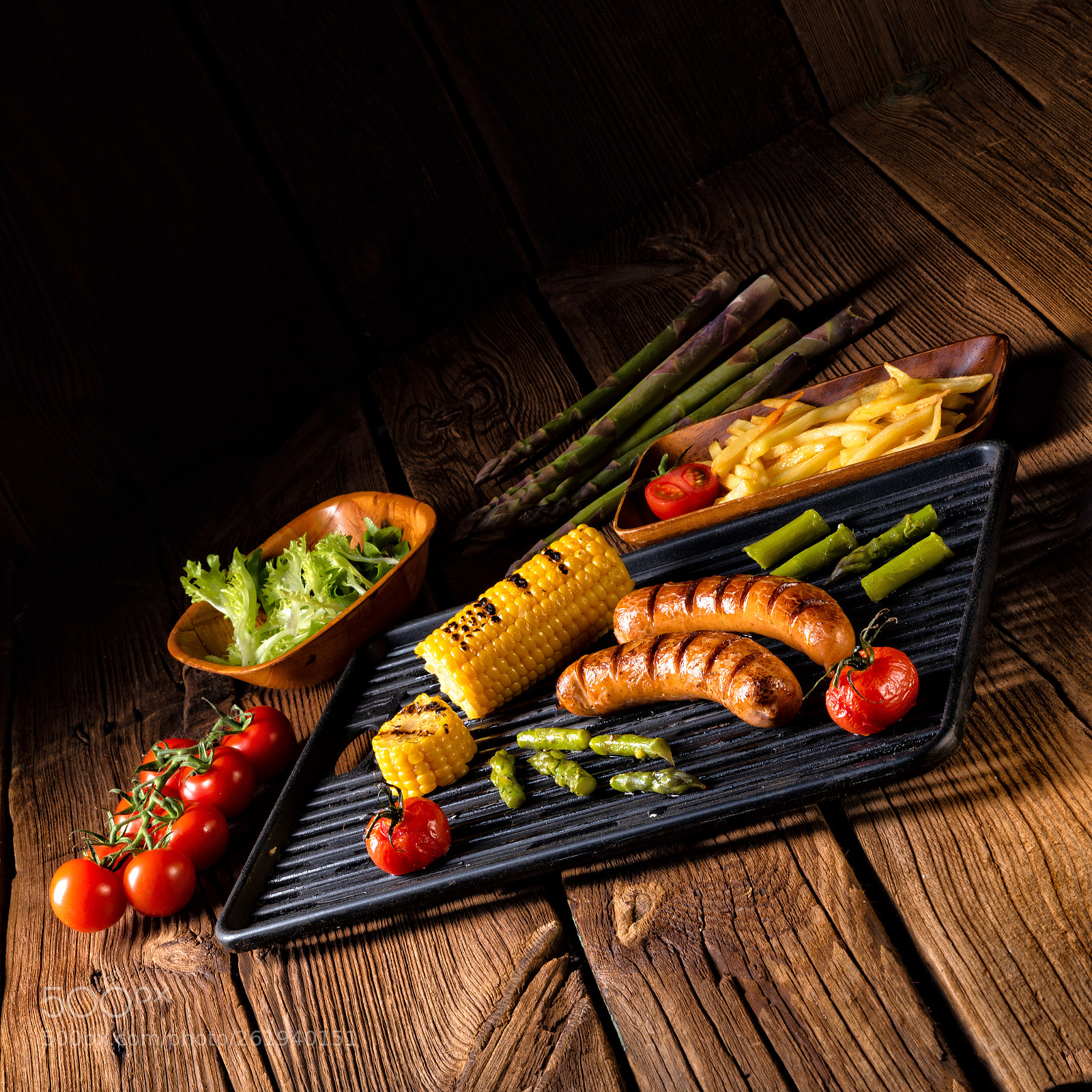 Nikon D810 sample photo. Grilled krakauer with french photography