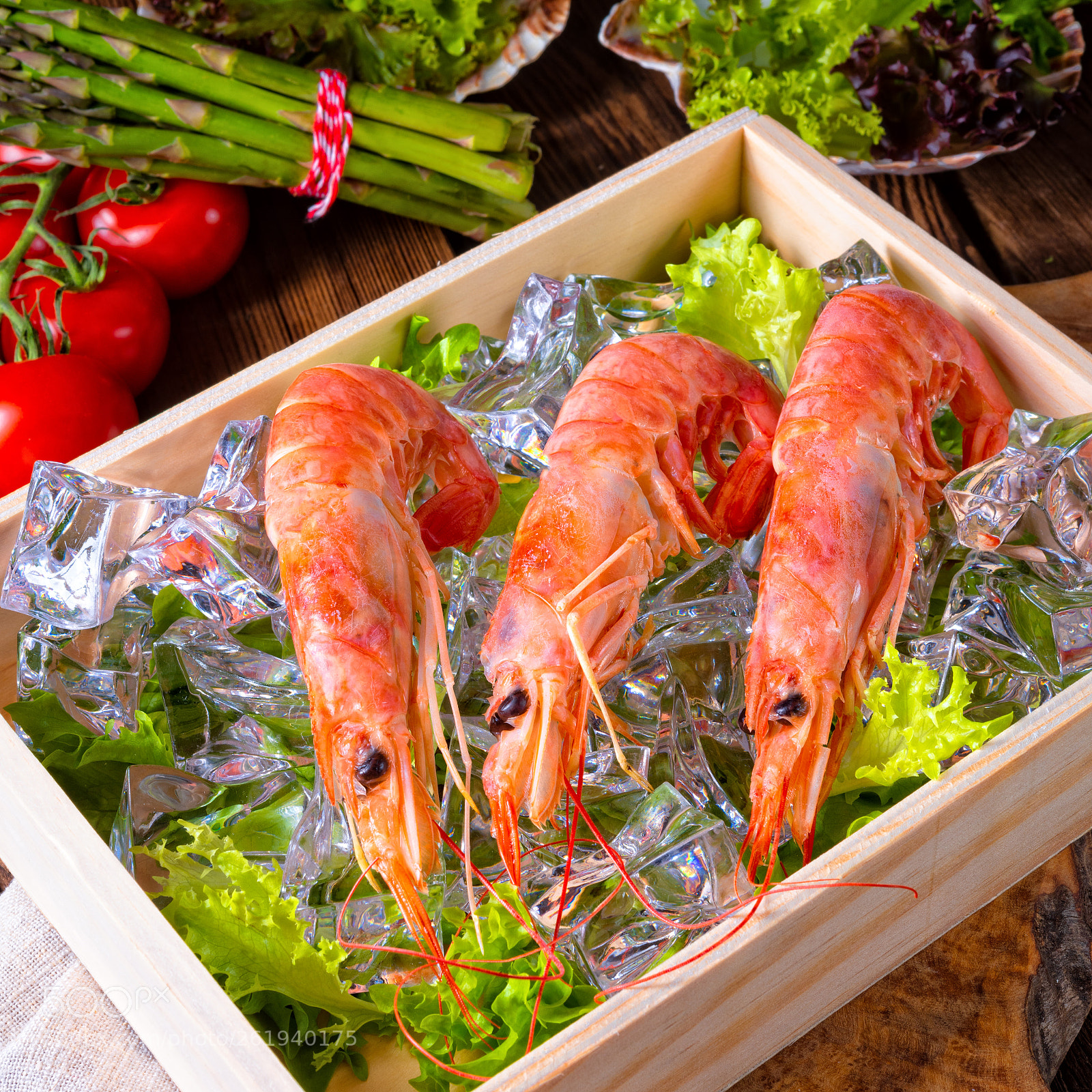 Nikon D810 sample photo. Cooked argentine red prawns photography