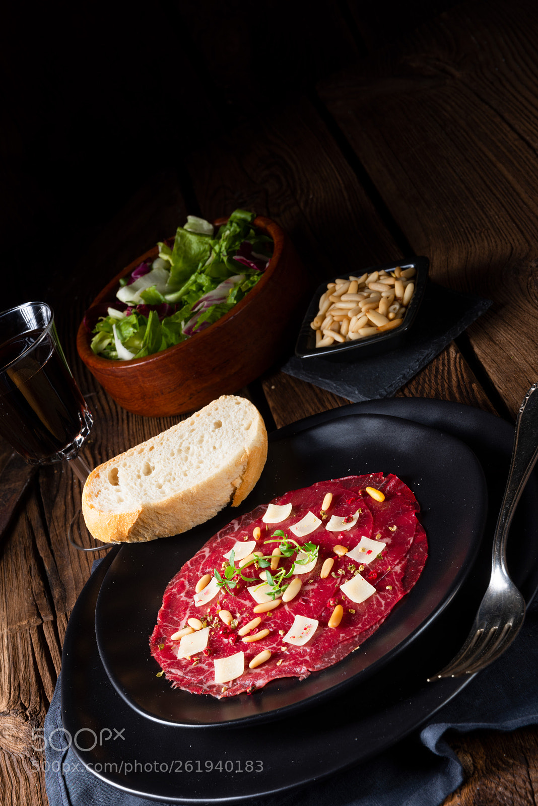 Nikon D810 sample photo. Carpaccio of beef with photography