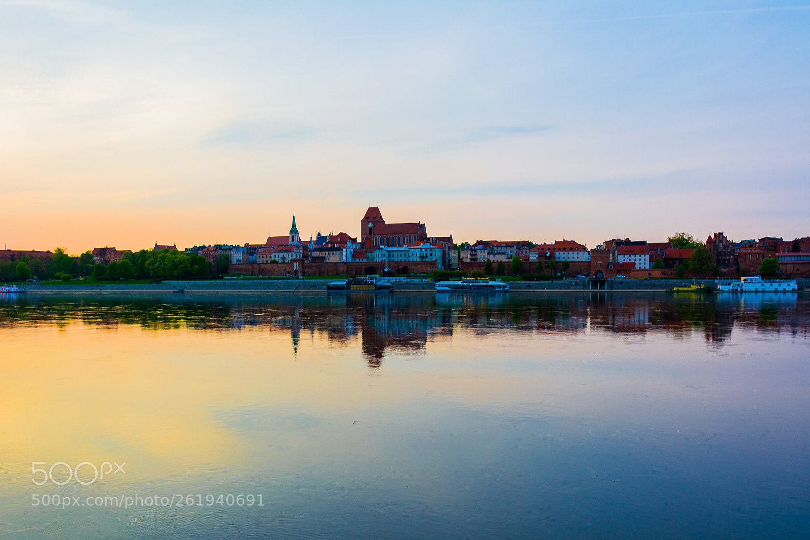 Nikon D5200 sample photo. Toruń - panorama photography