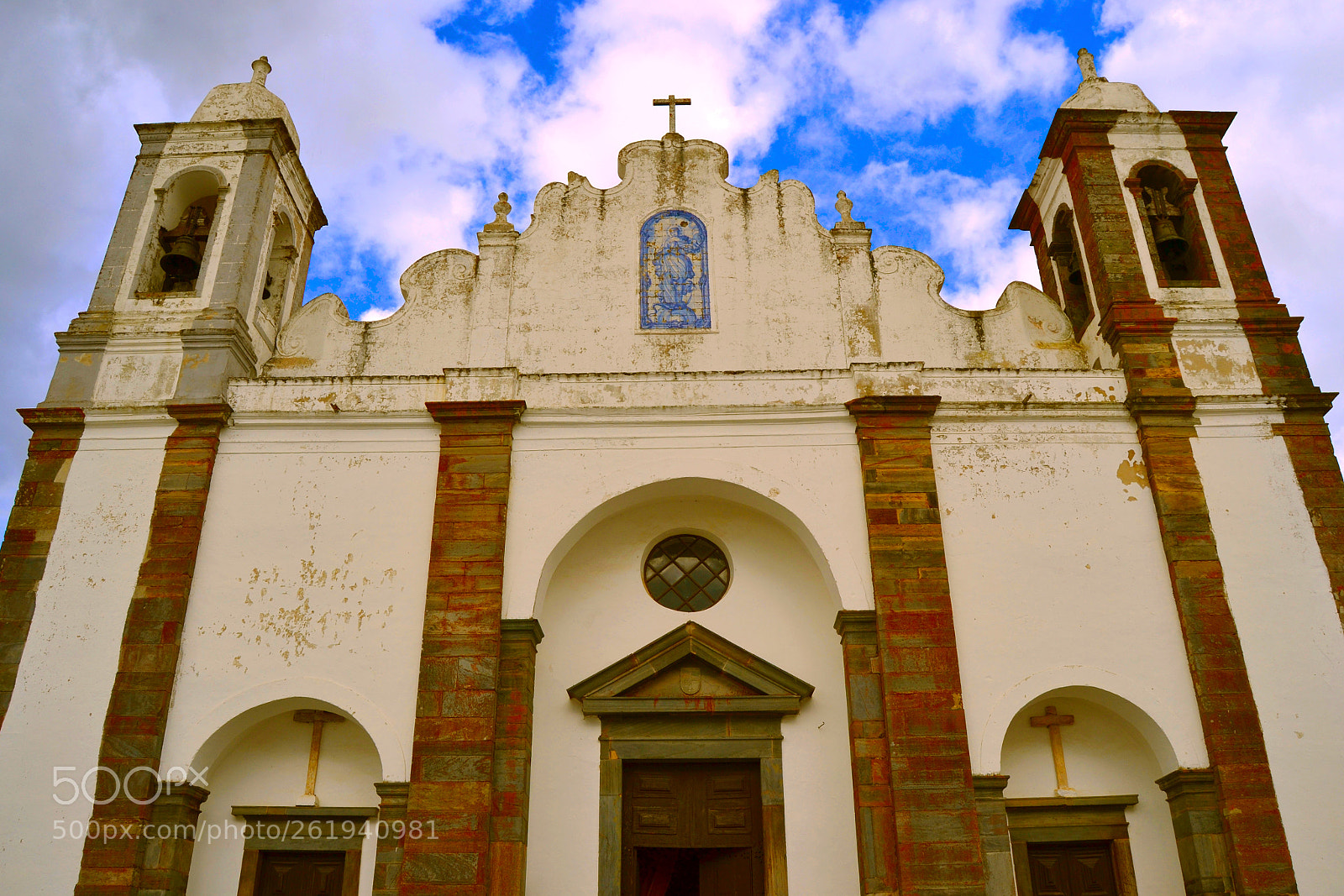 Nikon D3100 sample photo. Iglesia matriz. monsaraz photography