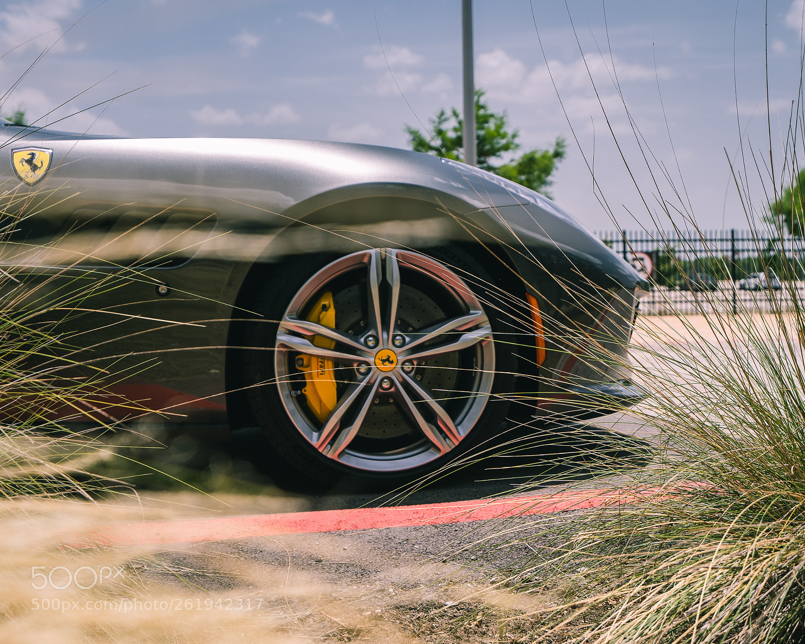 Sony a7 III sample photo. Ferraris at circuit of photography