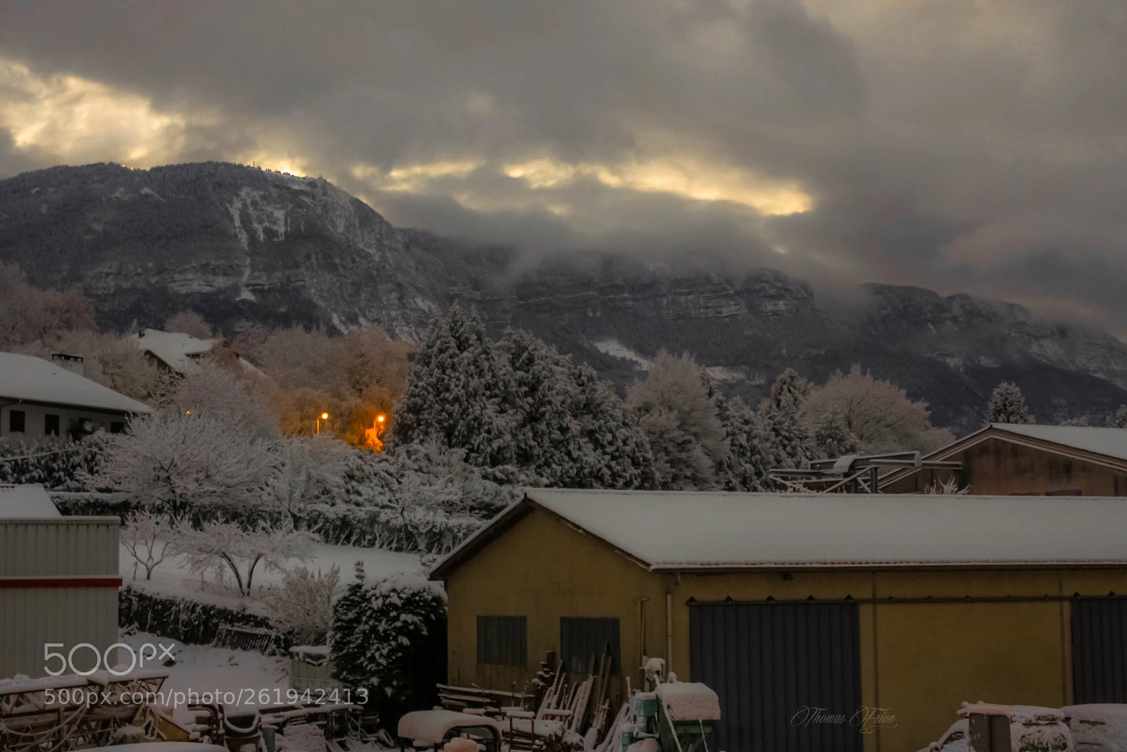Canon EOS 40D sample photo. A winter in france photography