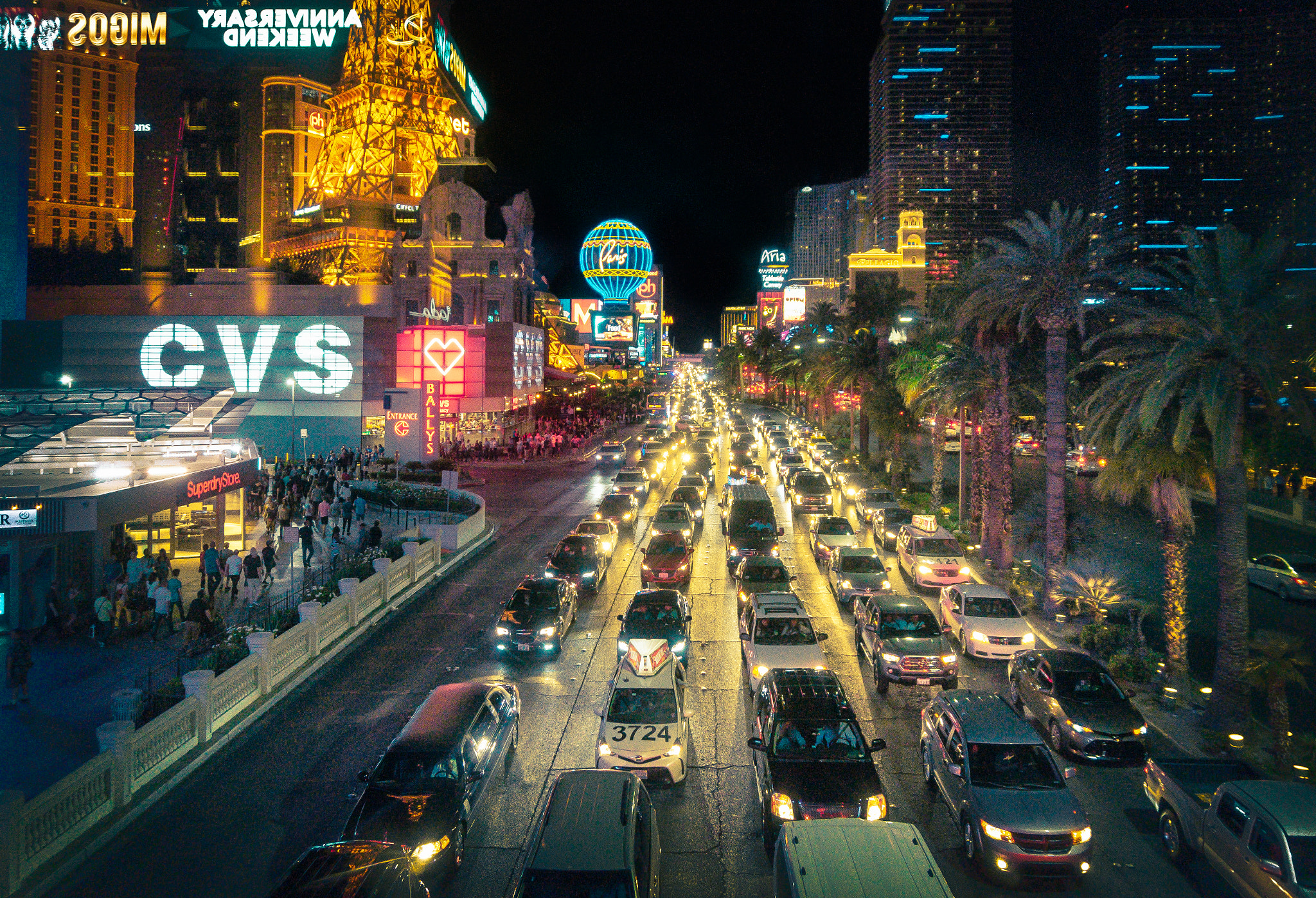 The Vegas Strip.