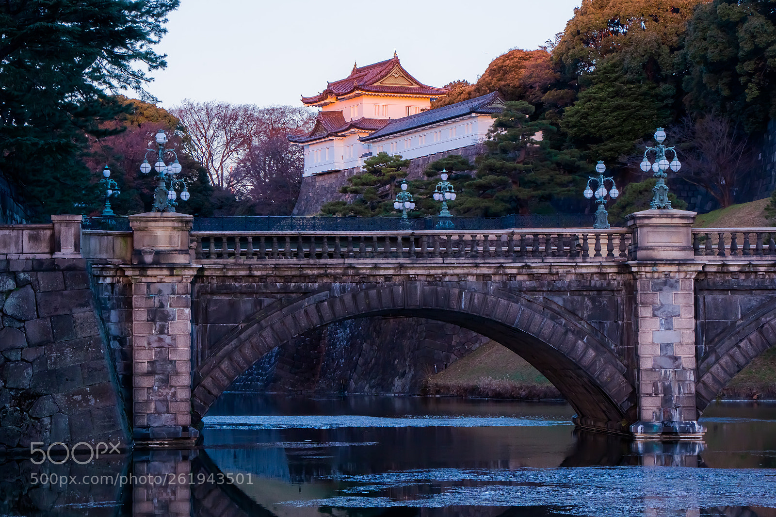 Canon EOS 70D sample photo. Imperial palace sunrise photography