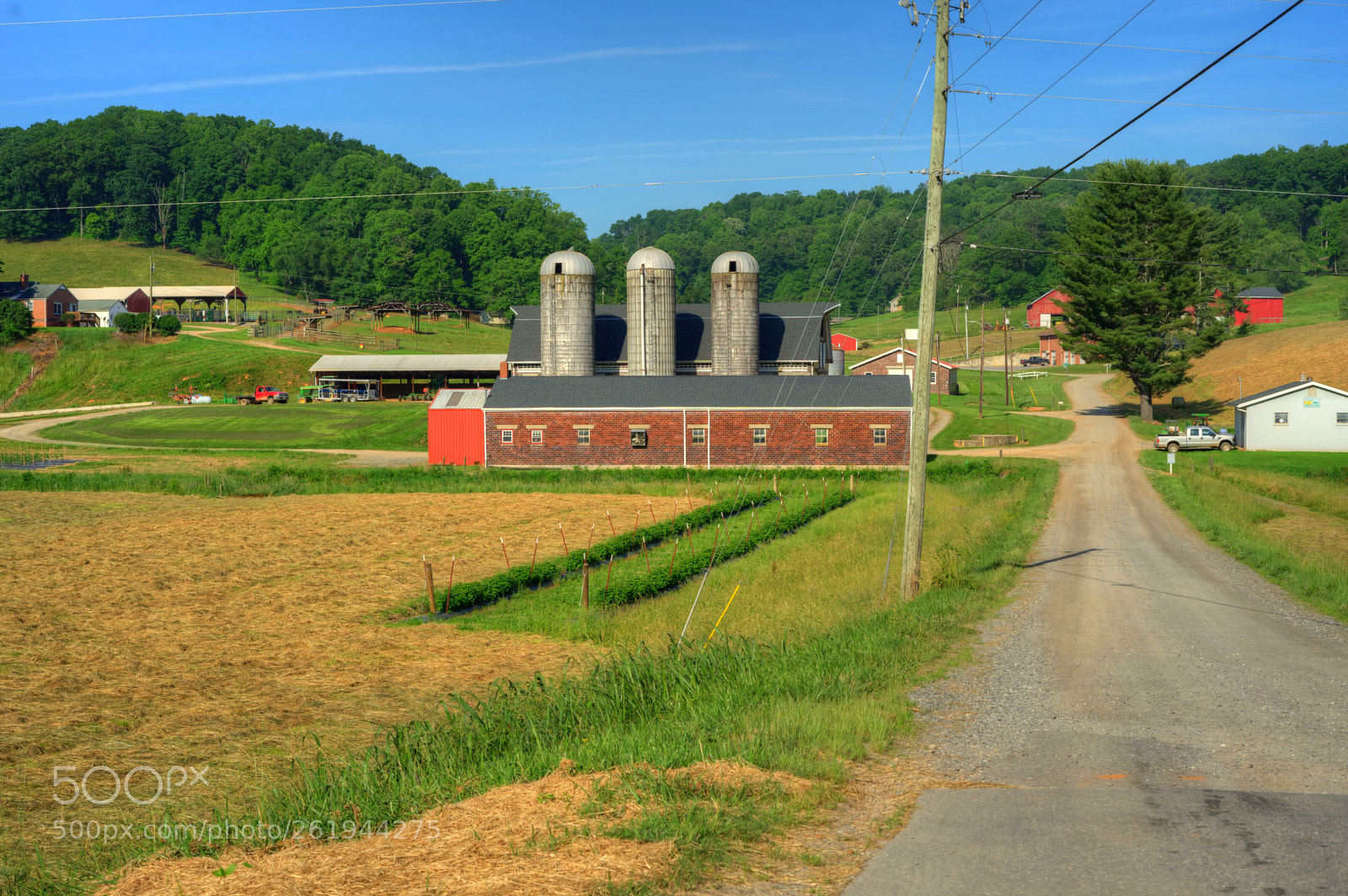 Sony a7 II sample photo. Mountain farm photography