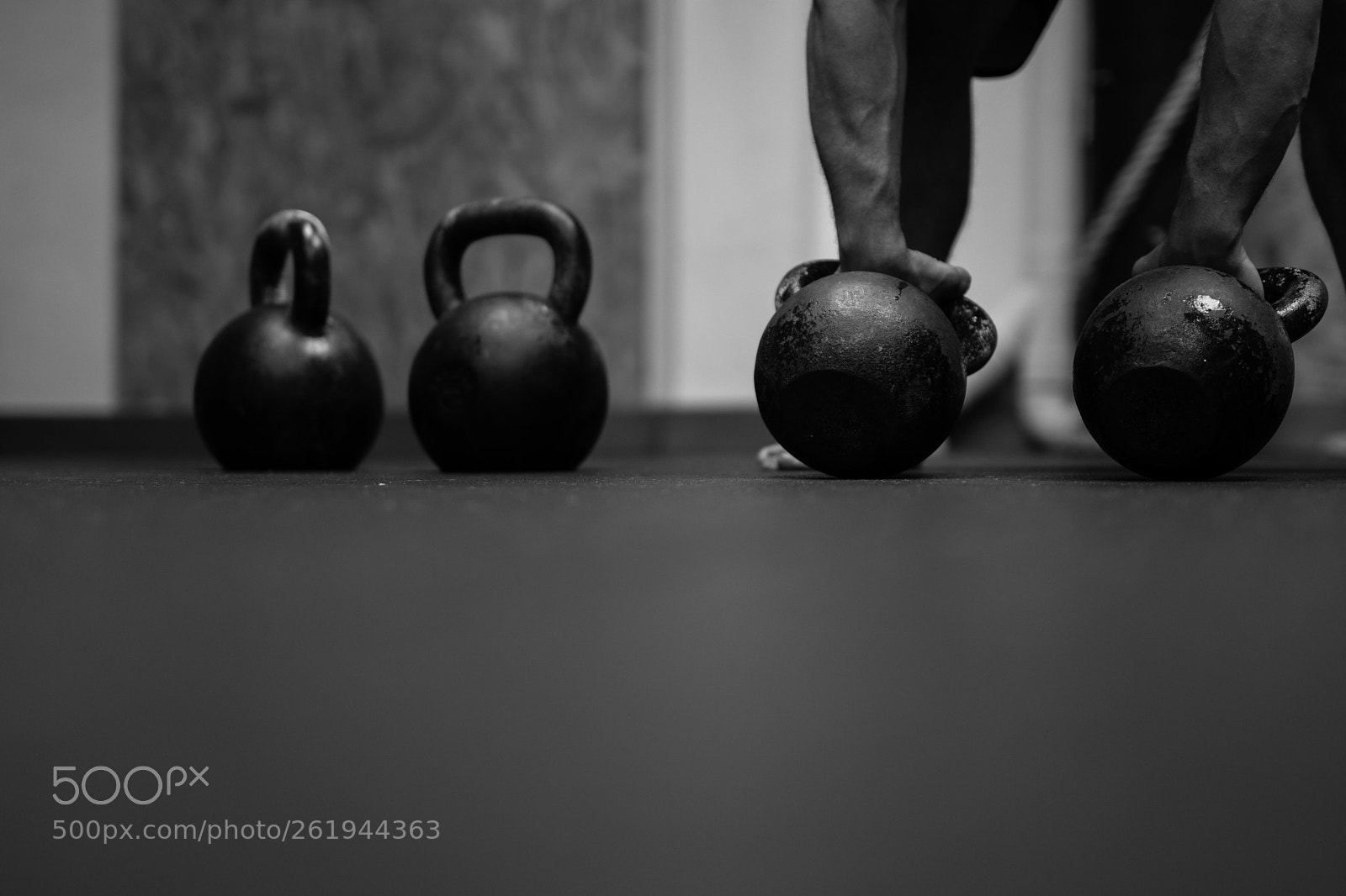 Nikon D500 sample photo. Double kettlebell swing photography