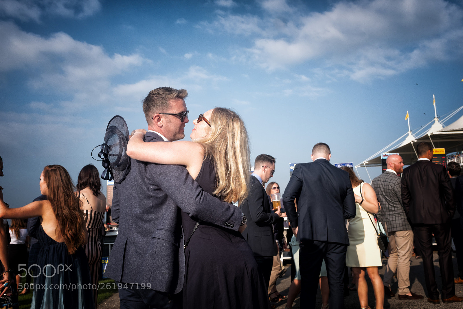 Fujifilm X100F sample photo. Race night romance photography