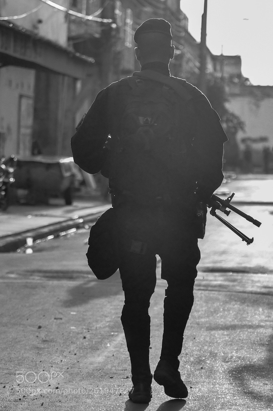 Nikon D90 sample photo. Soldado do bope photography