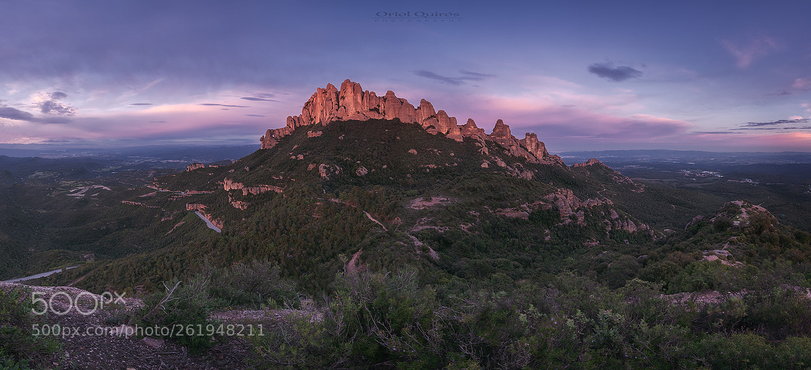 Nikon D7100 sample photo. Last lights at montserrat photography