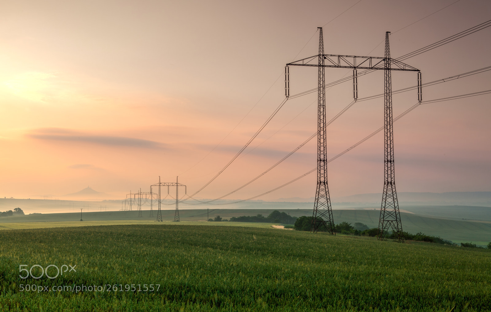 Canon EOS 5D Mark II sample photo. Summer landscape and hazmburk photography