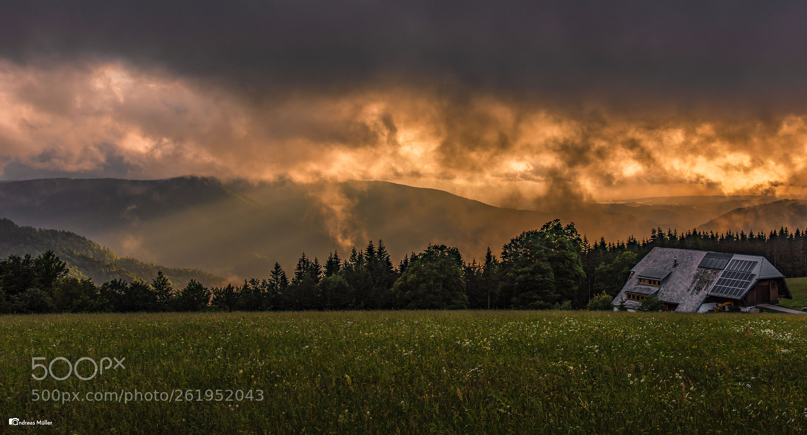 Nikon D810 sample photo. Abendstimmung am brend in photography