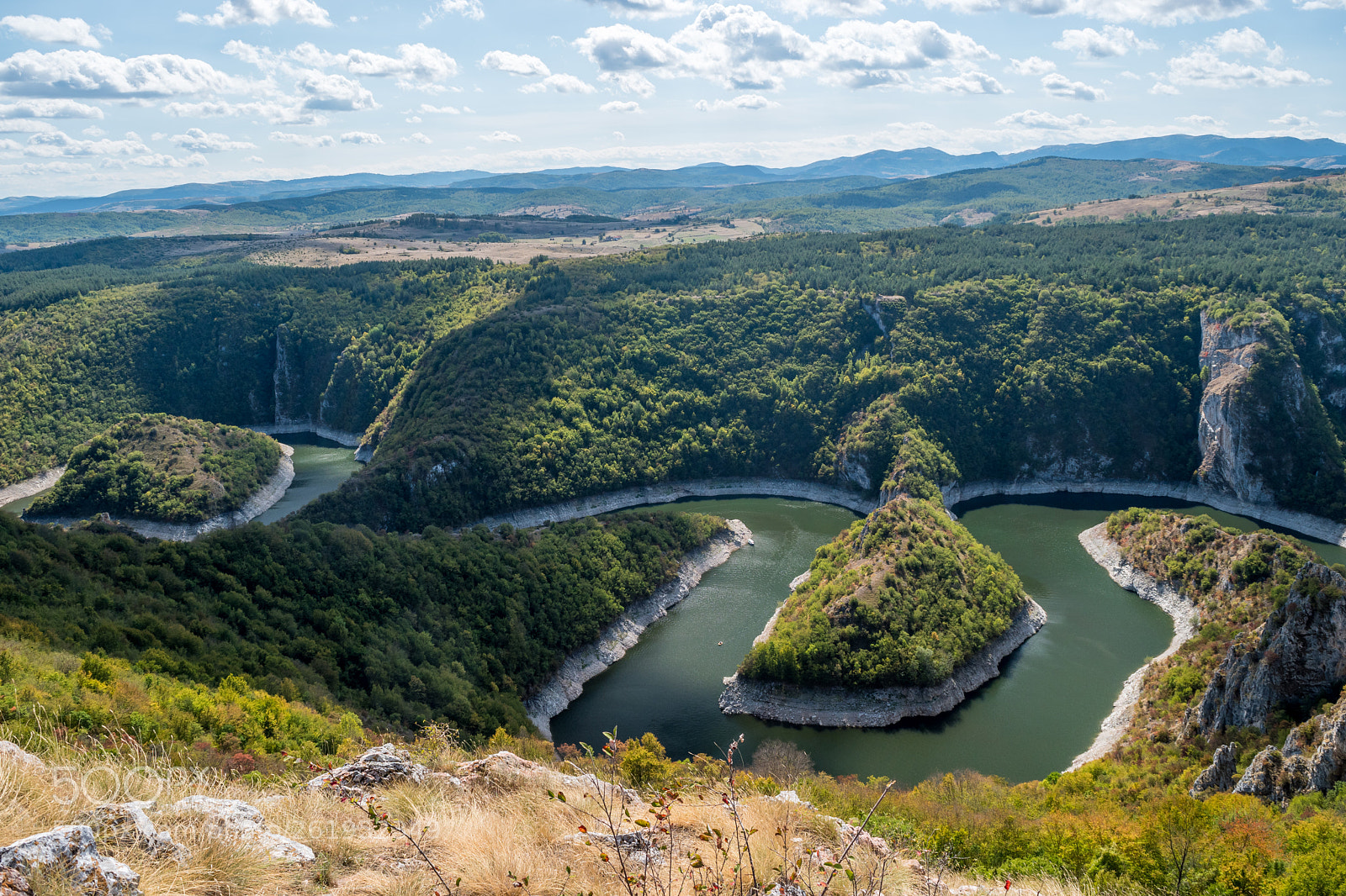 Nikon D5500 sample photo. Meandering of river uvac photography