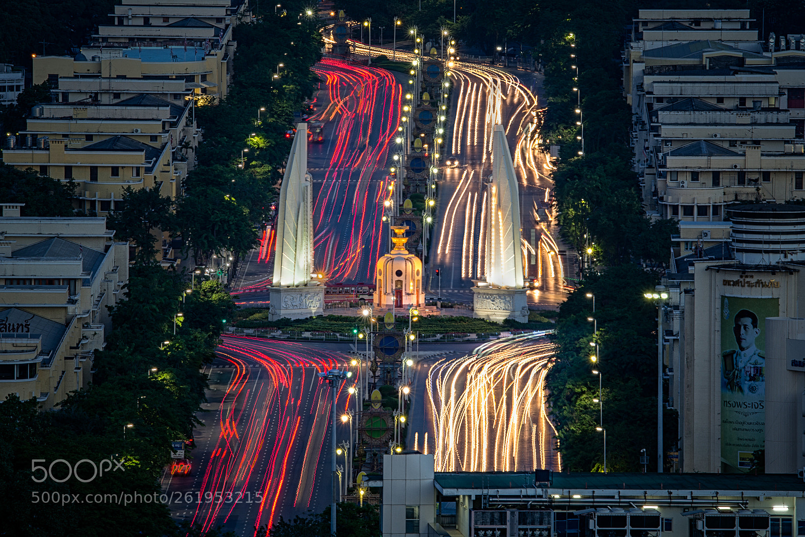 Canon EOS 6D sample photo. The democracy monument ( thailand ) photography