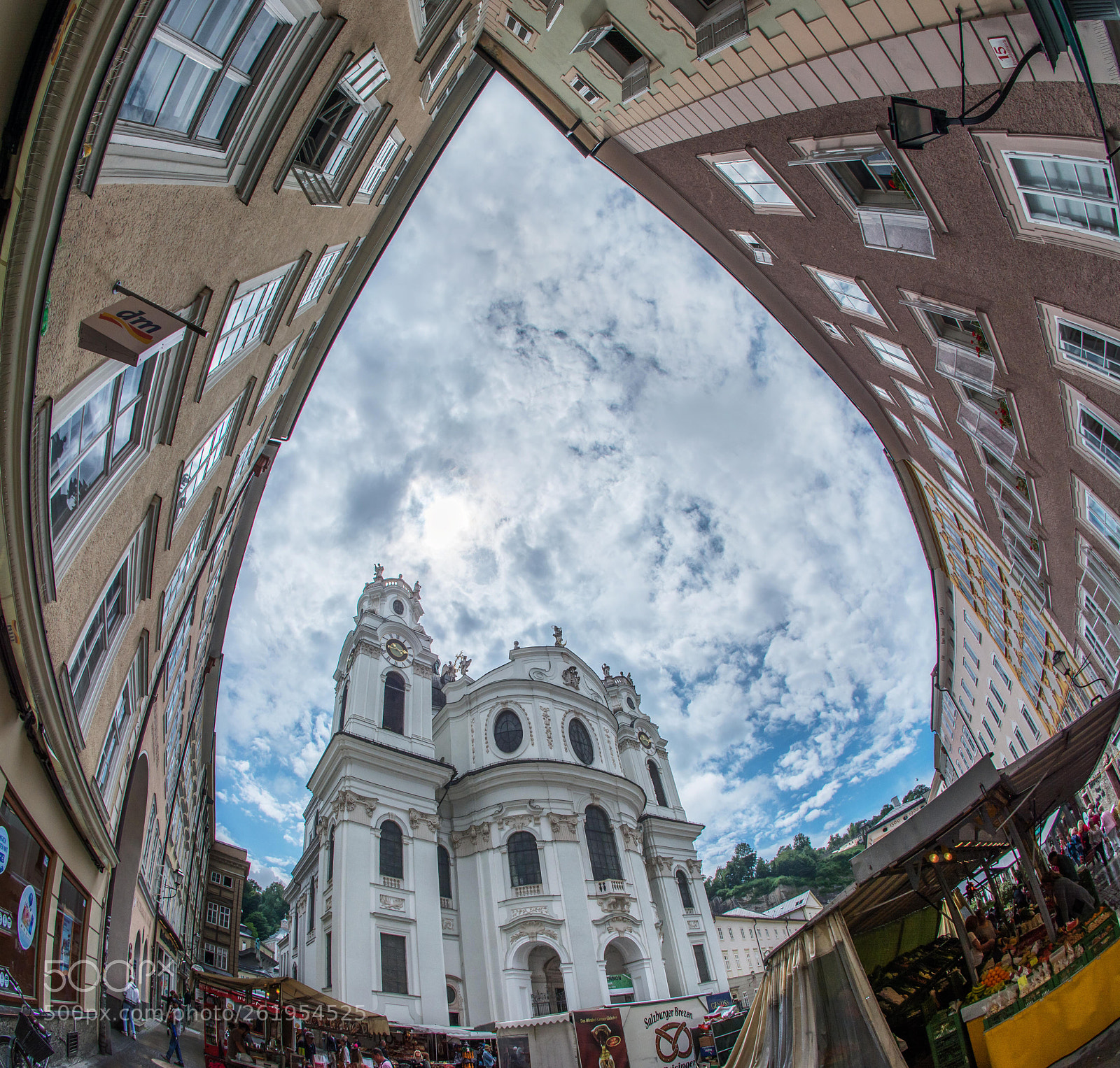 Nikon D7100 sample photo. Kollegienkirche photography
