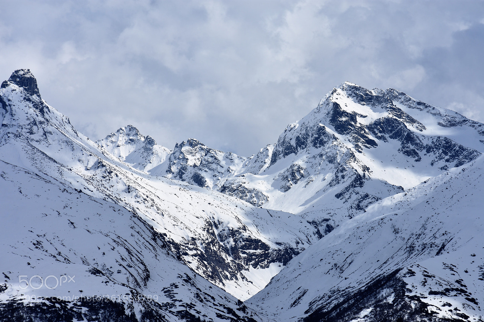 Nikon D3400 sample photo. Snowy mountains photography