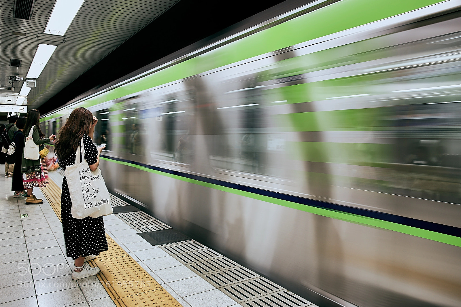 Canon EOS 6D sample photo. Waiting for the train photography