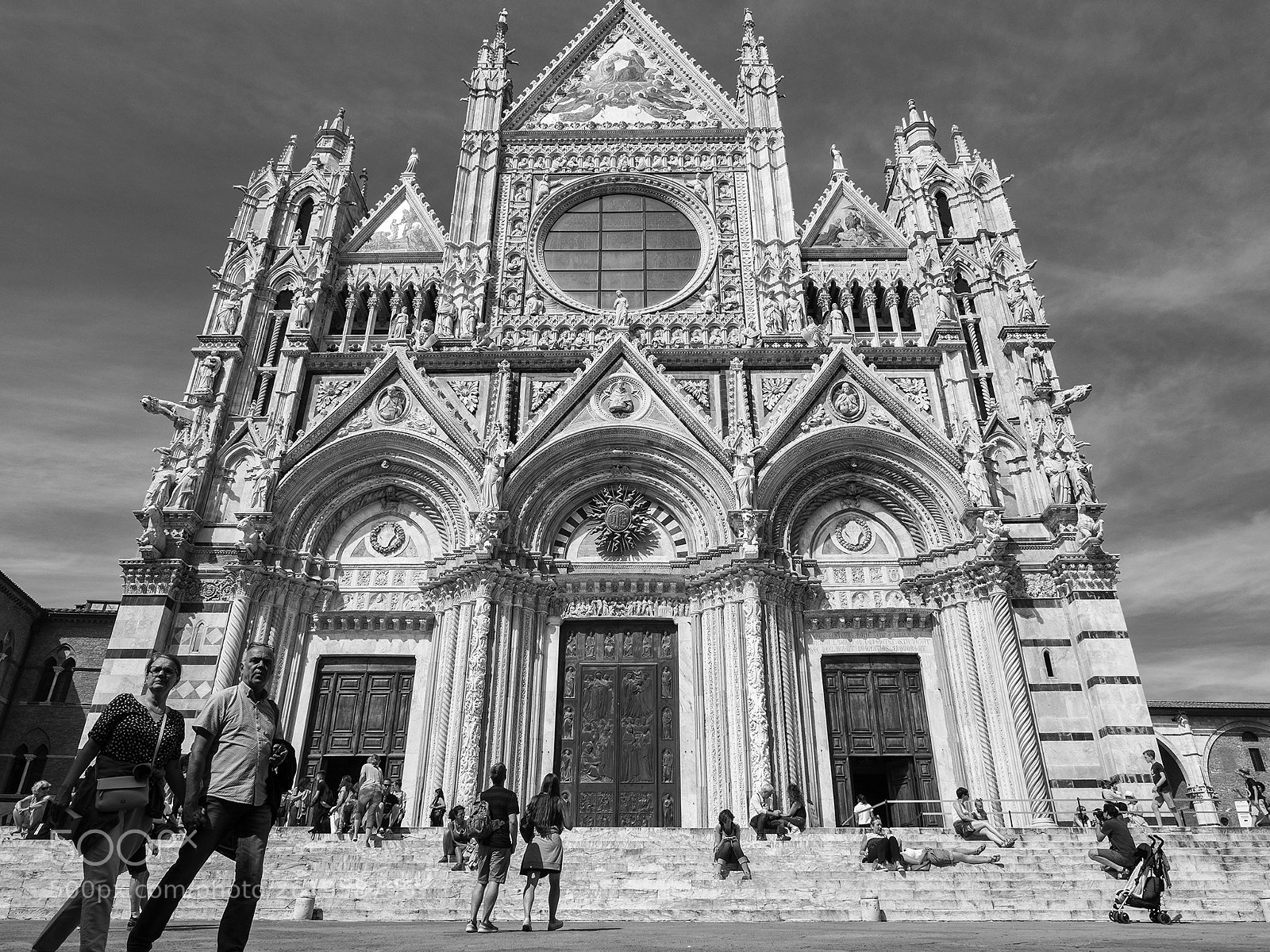 Olympus OM-D E-M1 sample photo. Duomo, siena, italy photography